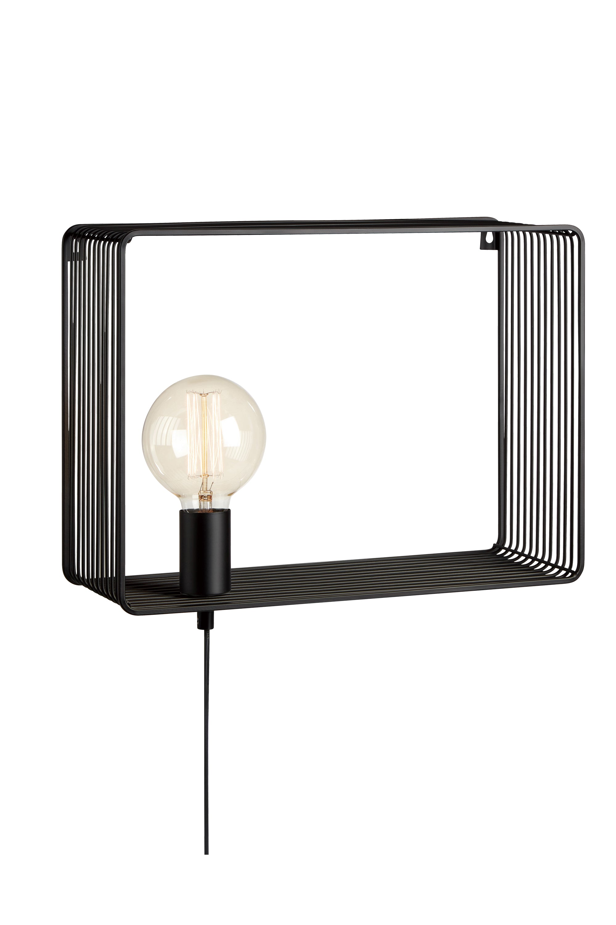 SHELF seinävalaisin 1L Black