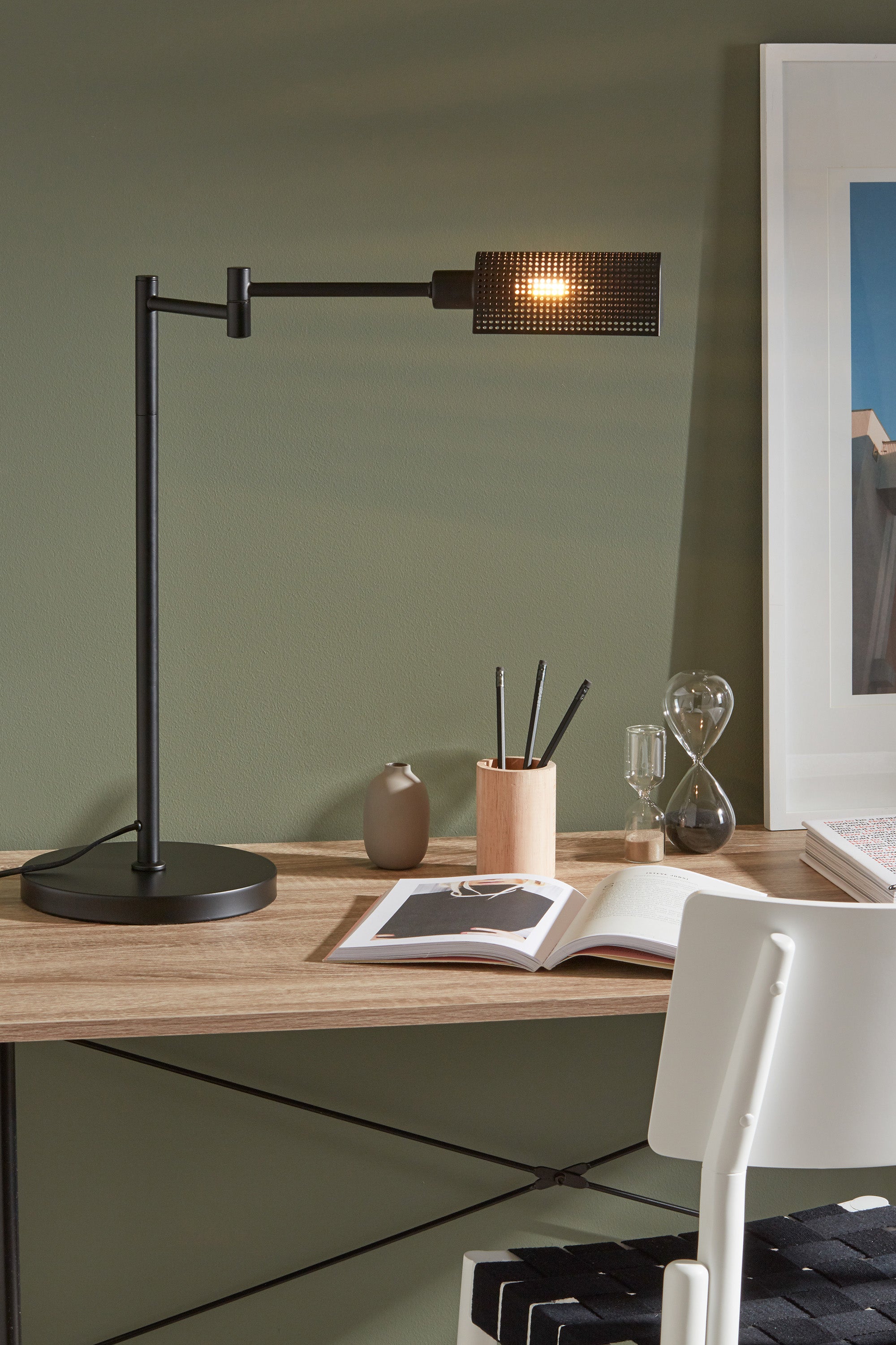 YALE bordslampa 1L Black