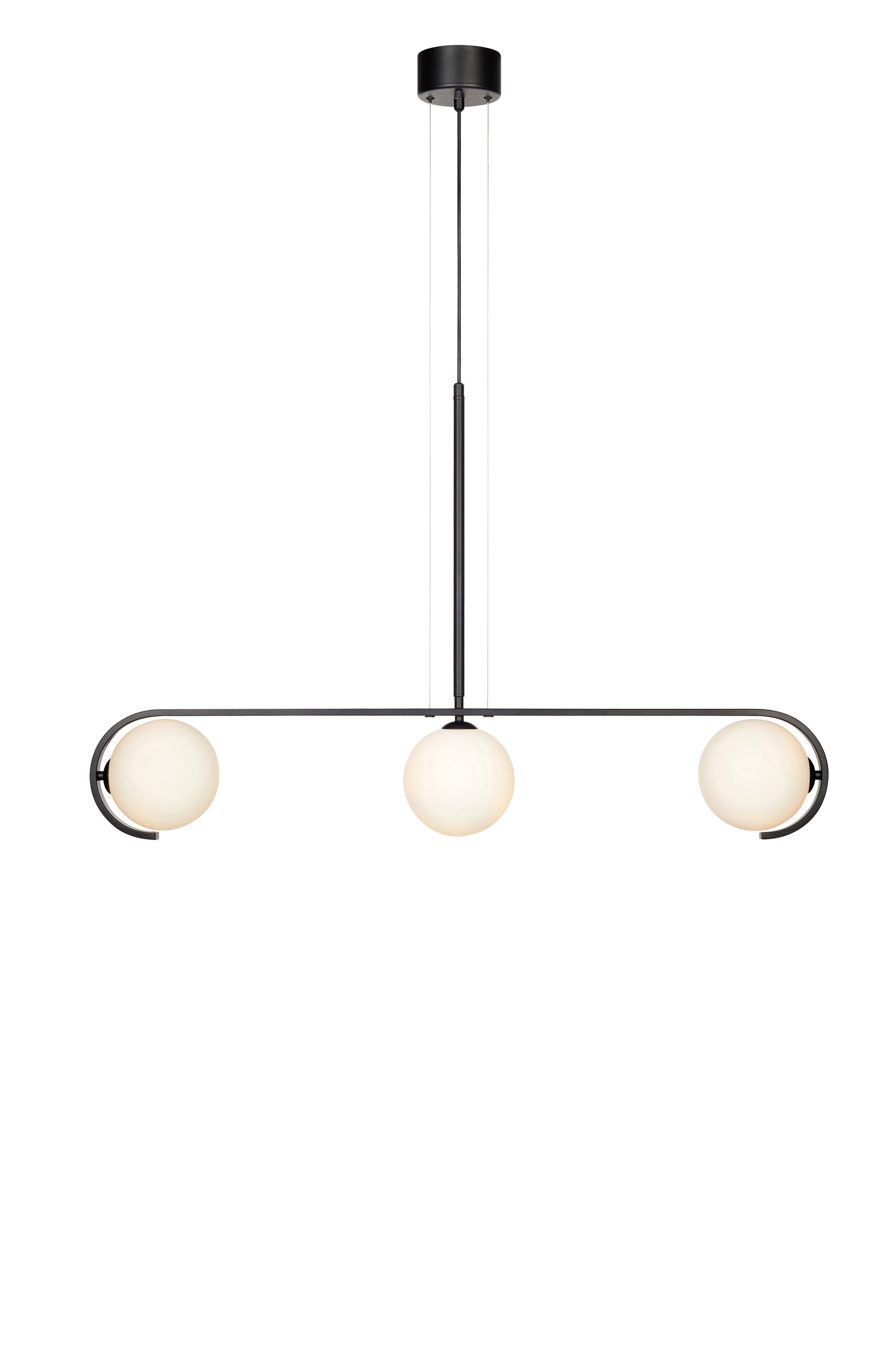 PALS taklampa 3L Black/White