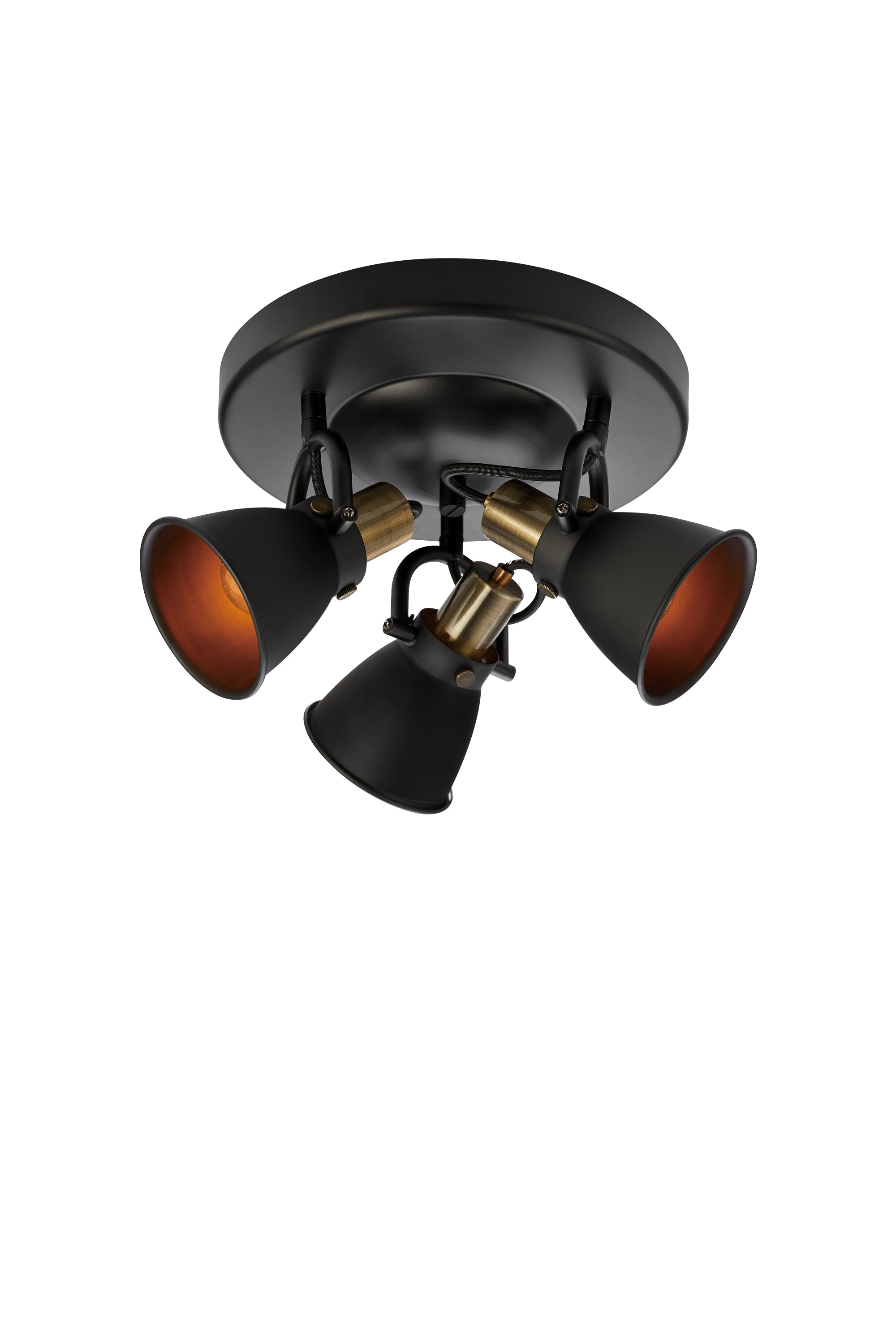 ALTON taklampa 3L Black
