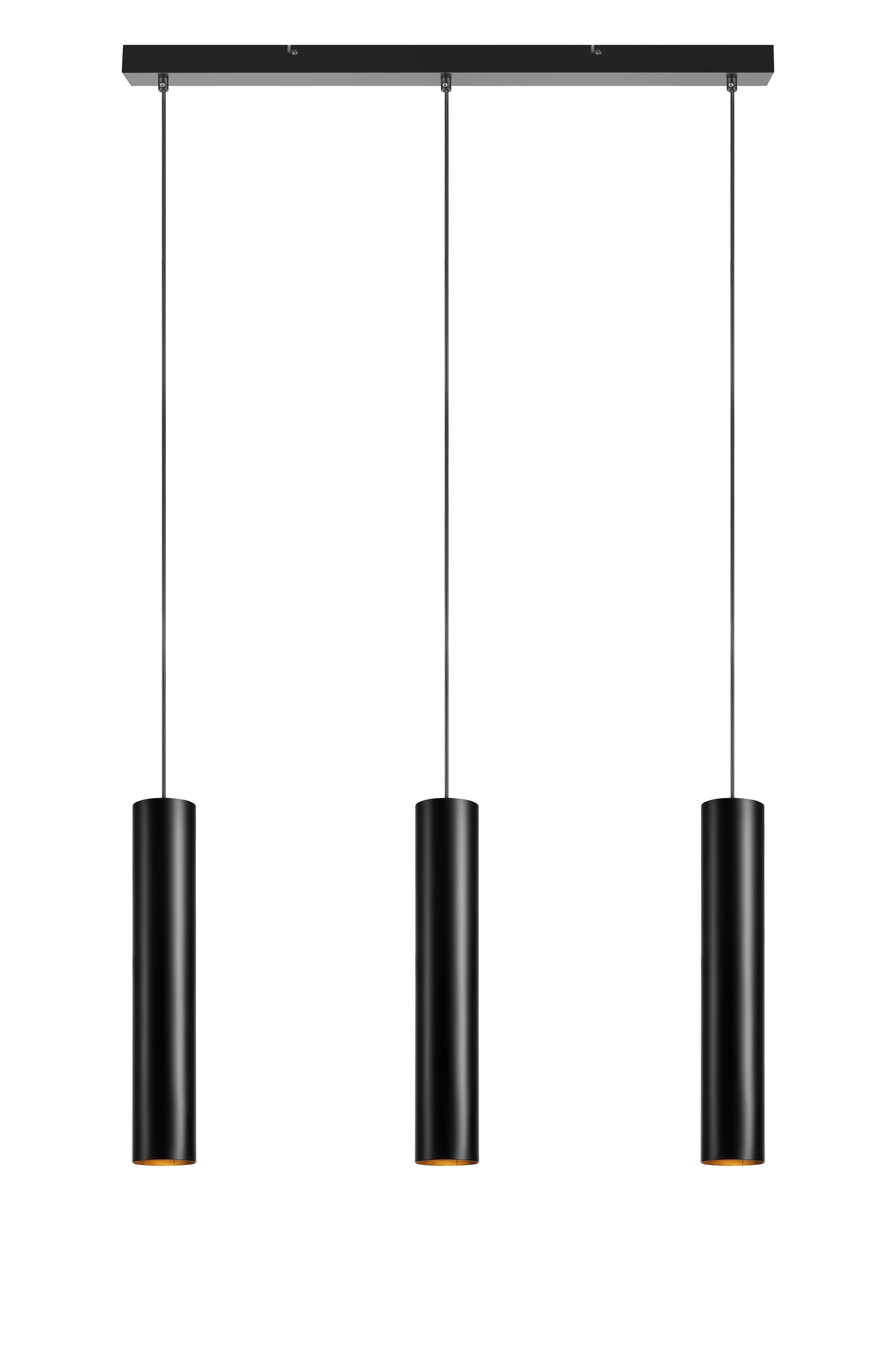 RUBEN taklampa 3L Black