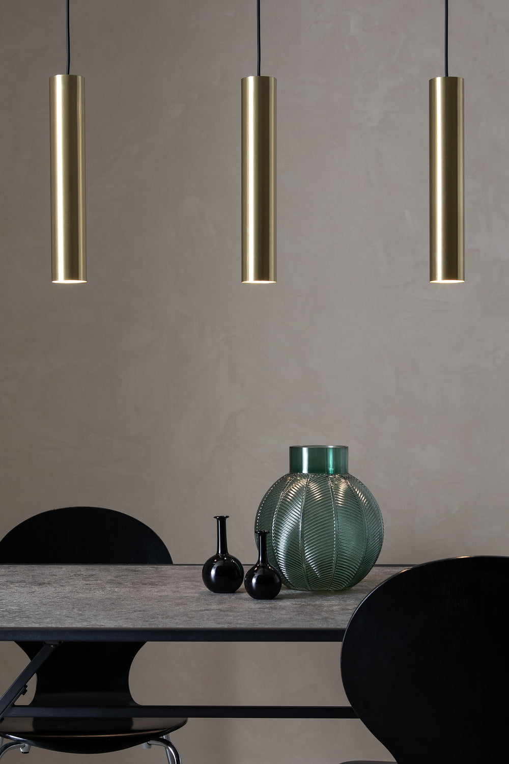 RUBEN taklampa 3L Brushed Brass