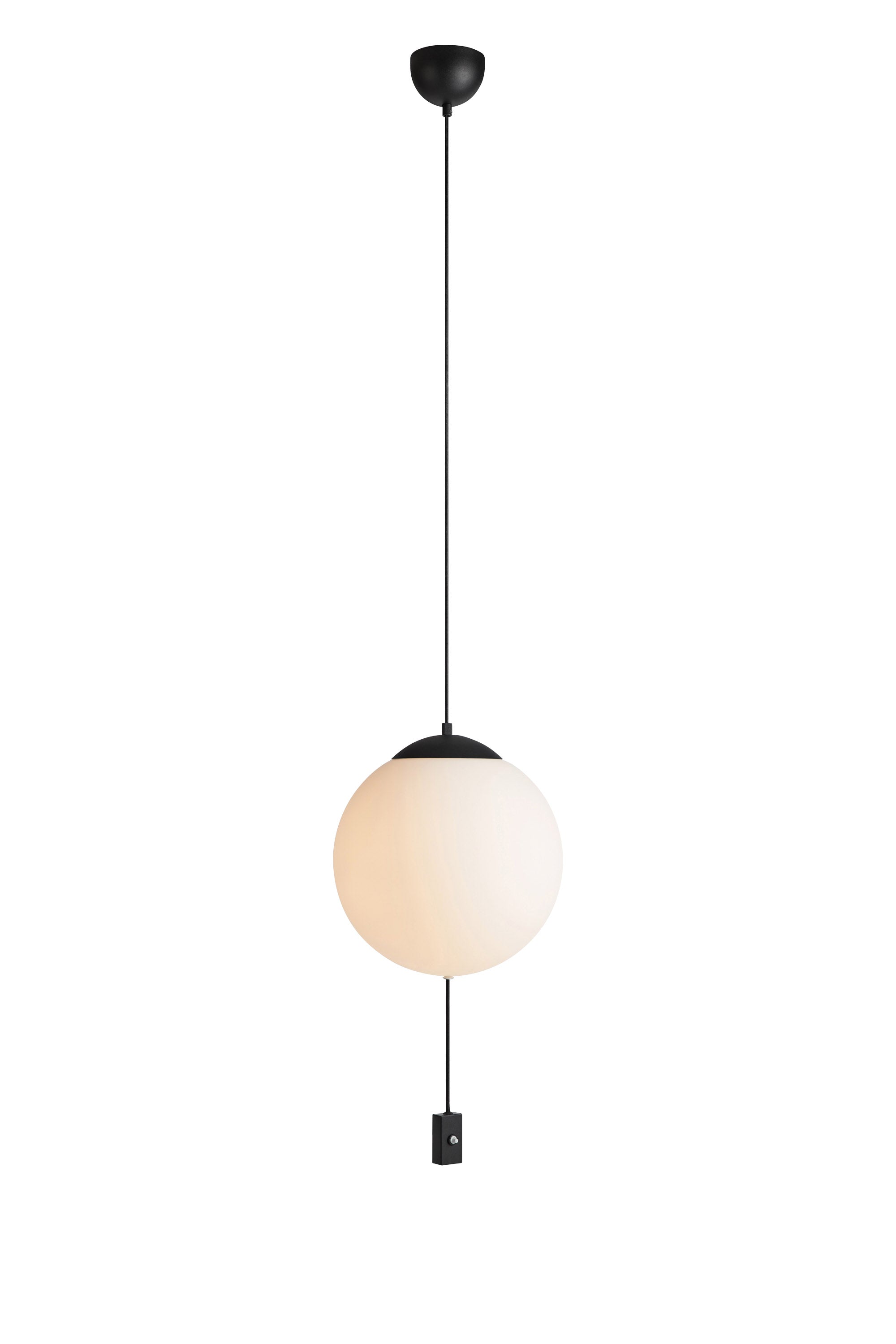 HERE taklampa 3L Black/White