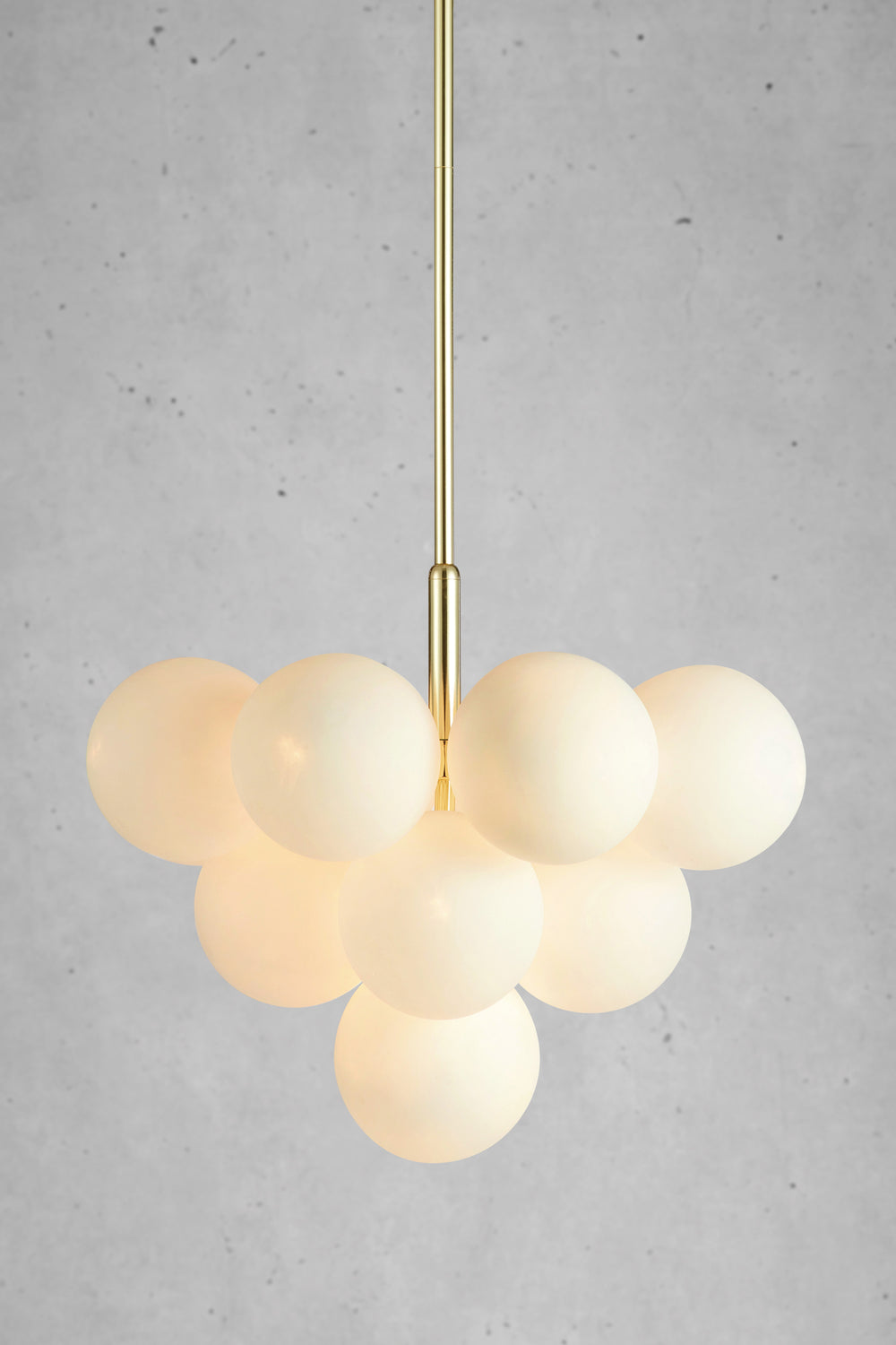 MERLOT taklampa 13L Brass/White