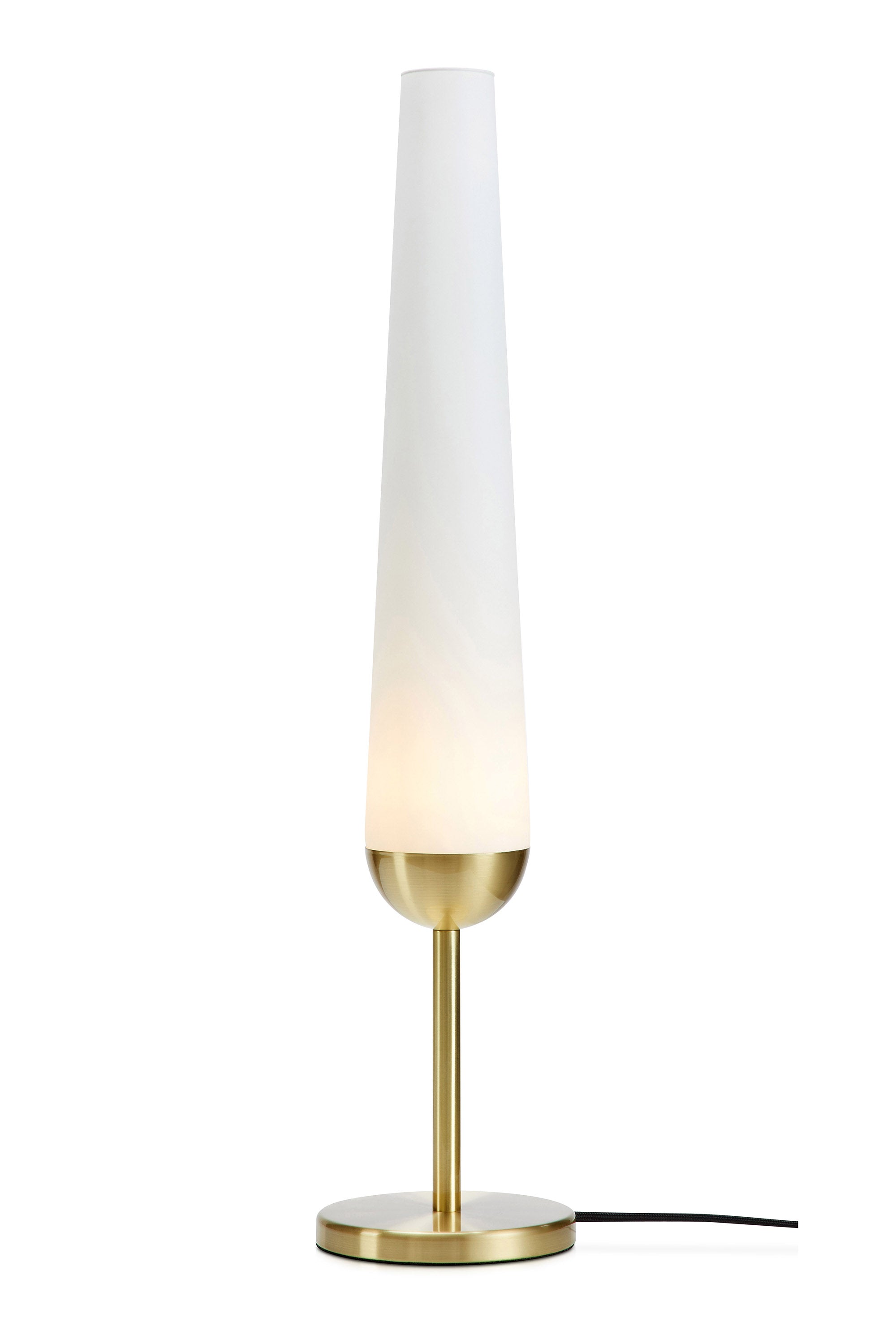 BERN bordslampa 1L Brushed Brass/White