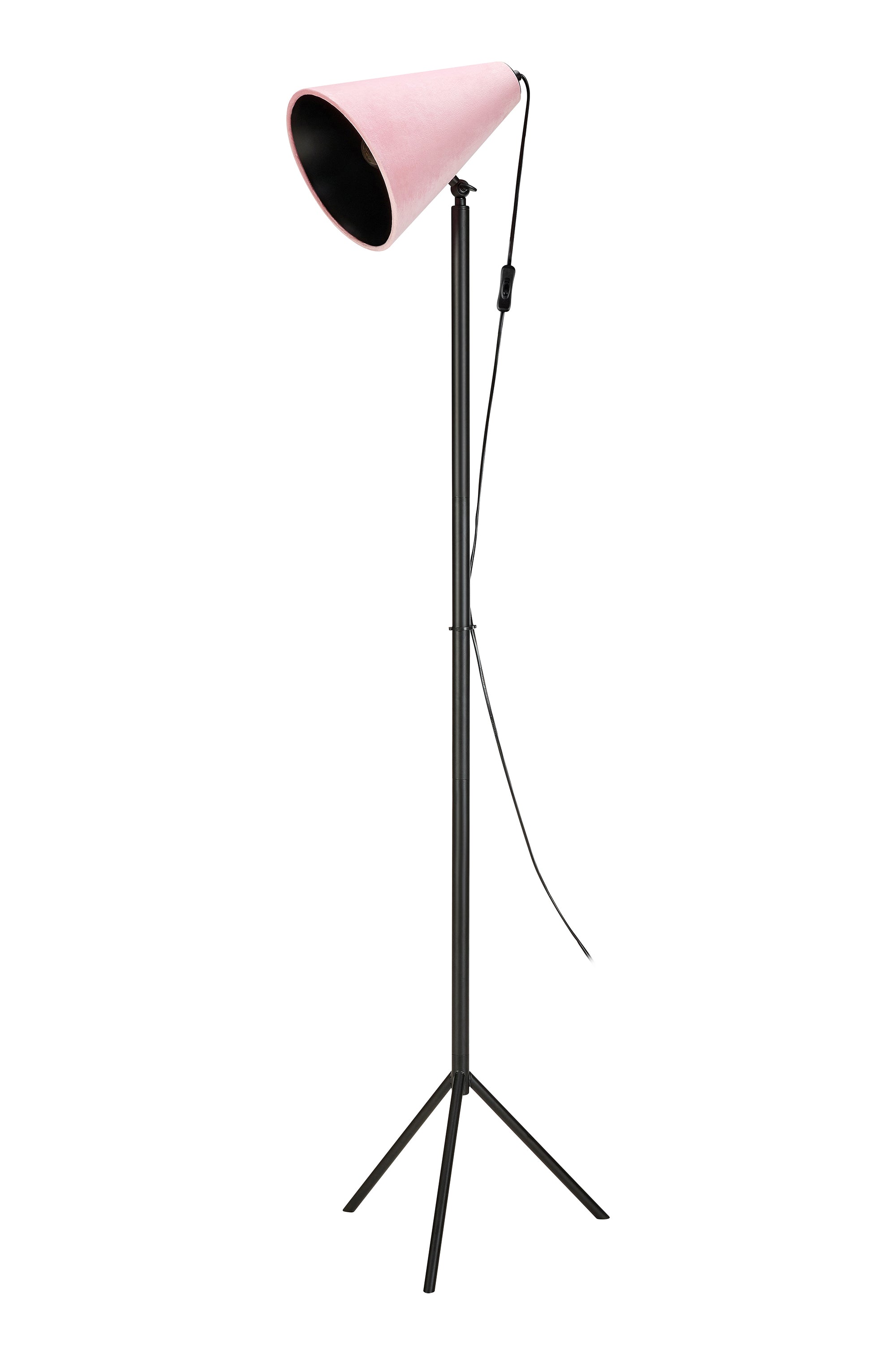 CILLA golvlampa 1L Black/Pink