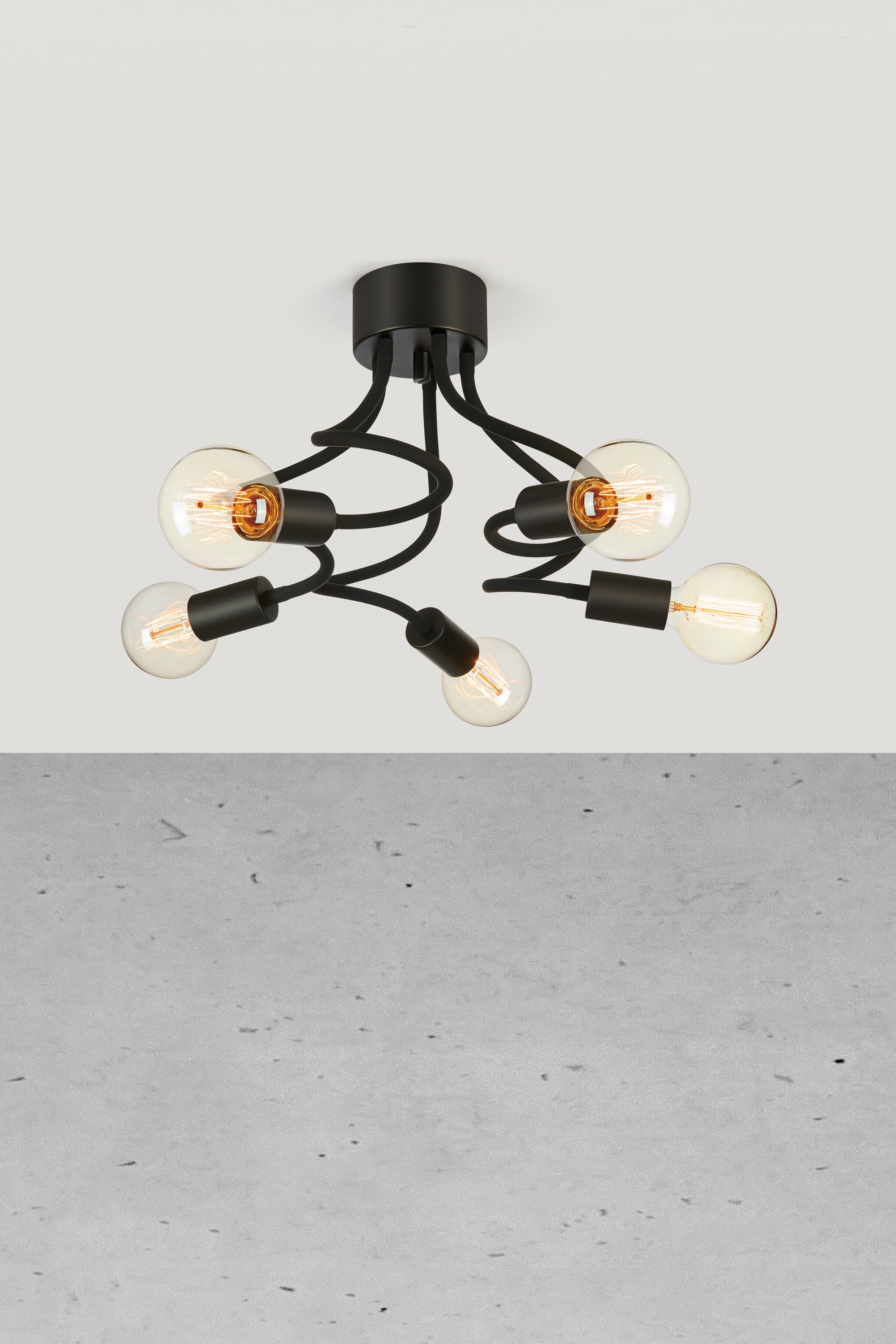 MEDUSA taklampa 5L Black