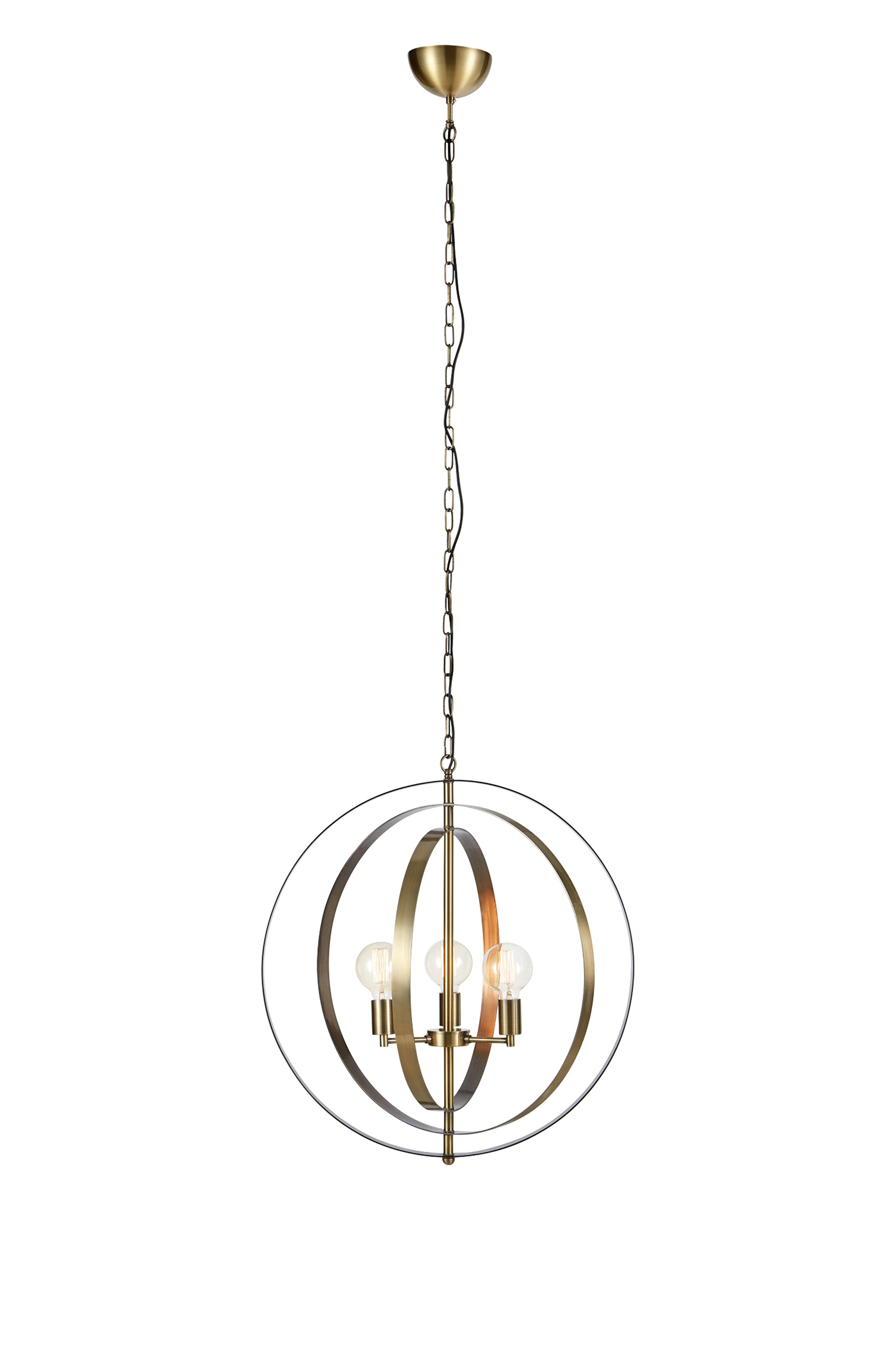 ORBIT taklampa 3L Antique