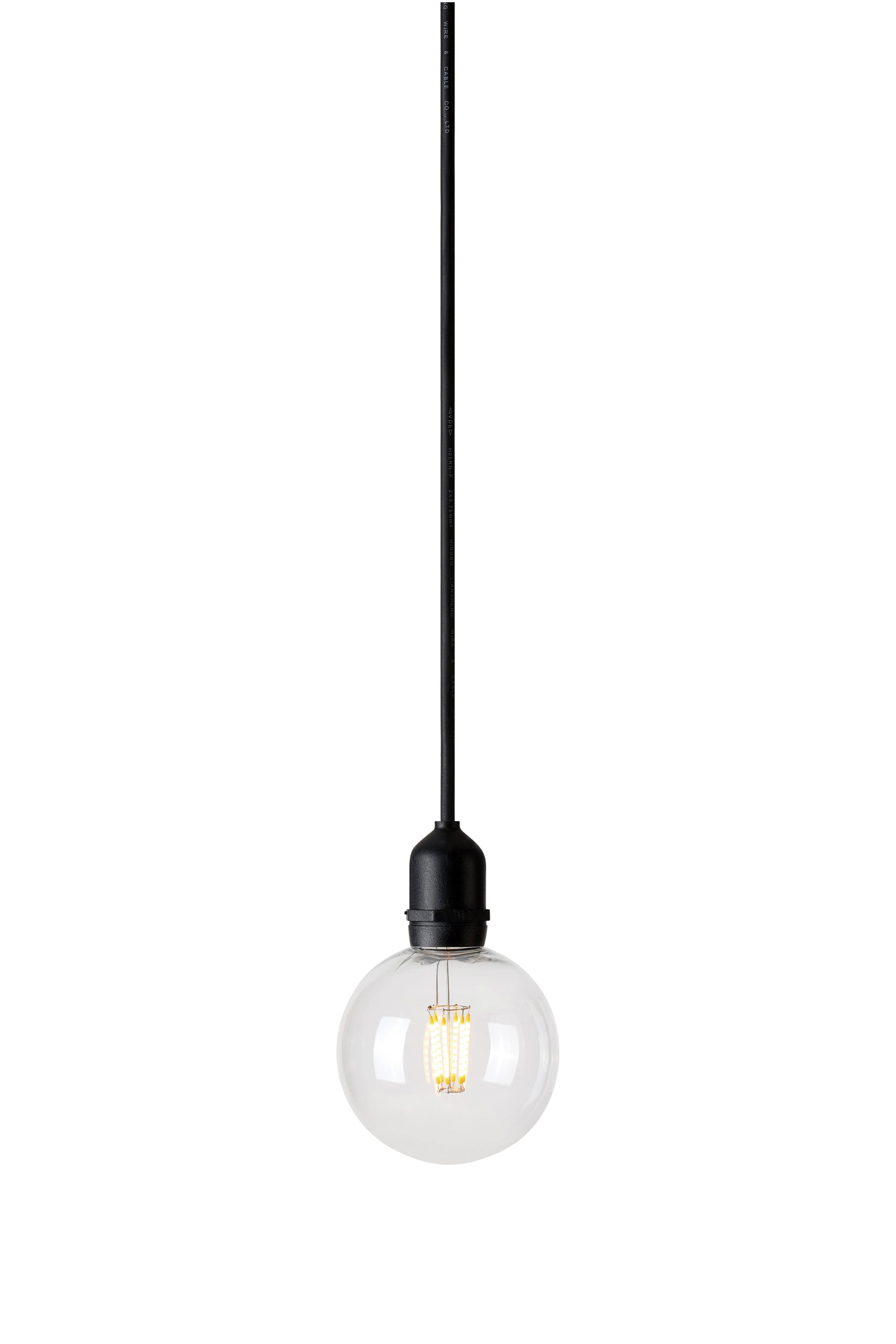 GARDEN 24 taklampa 2,86W Black