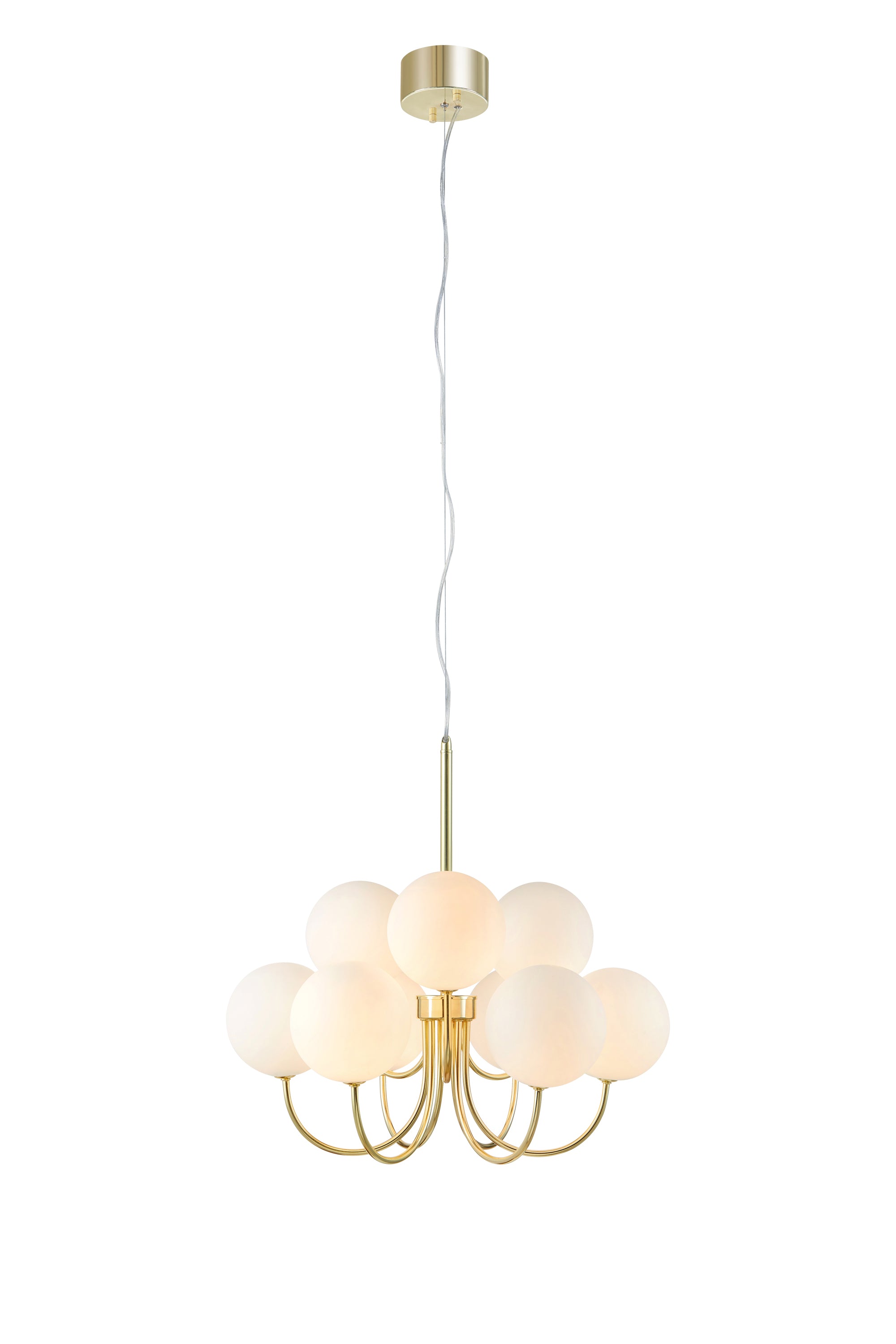 BIANCO taklampa 9L Gold/White