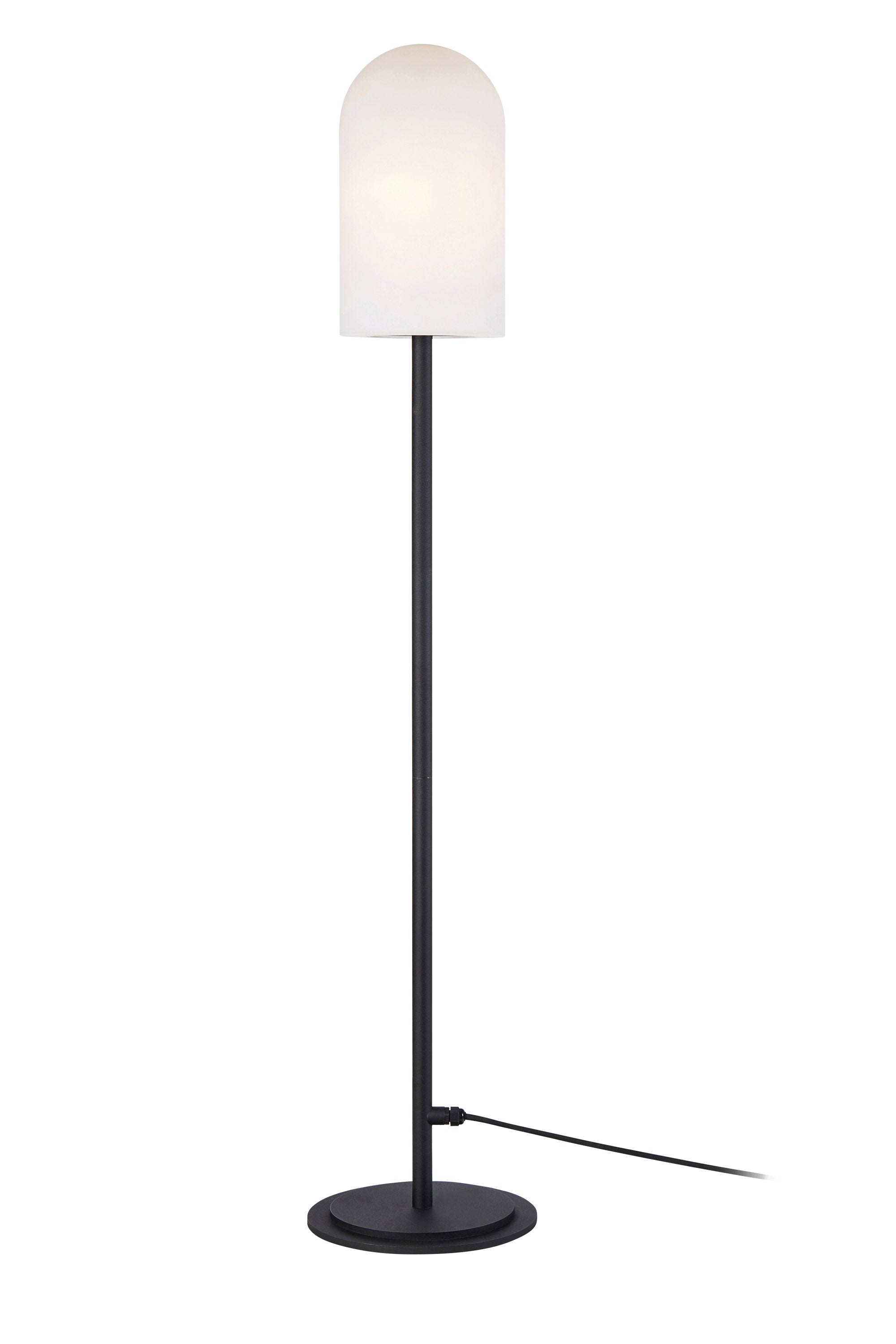 AFTERNOON golvlampa 1L Big Black/White IP44