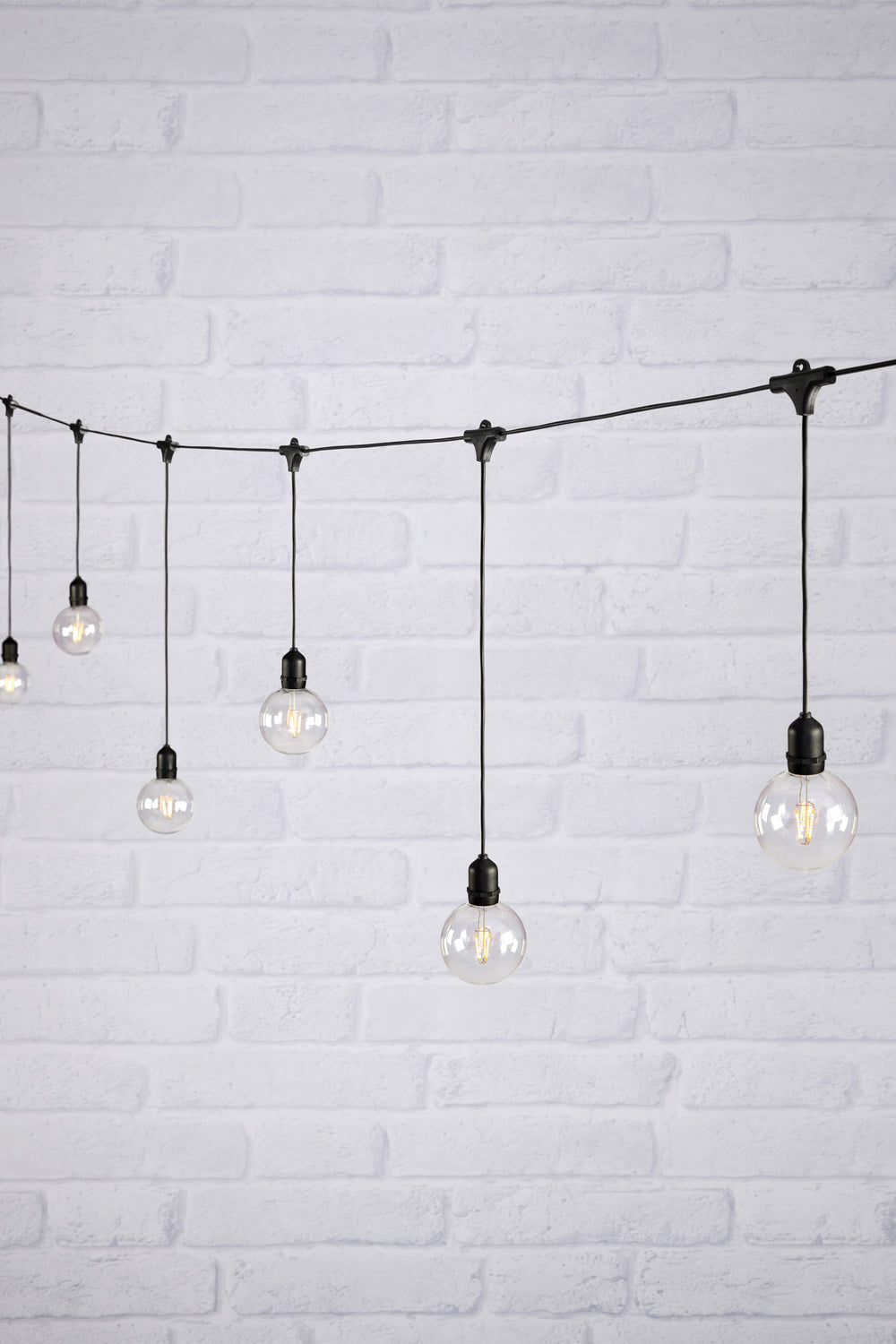 GARDEN 24 DECO Light Chain 10L Start Black/Clear