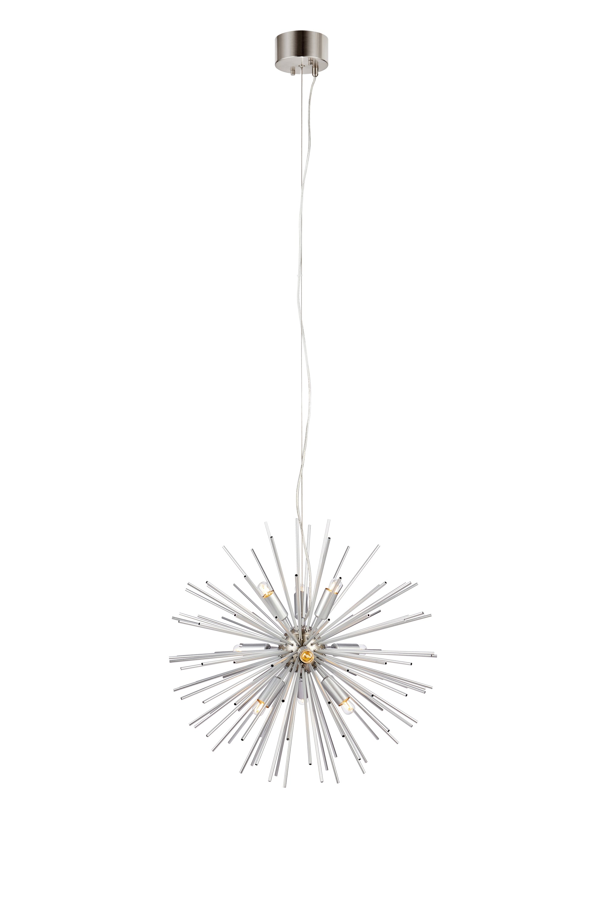 SOLEIL taklampa 9L Silver