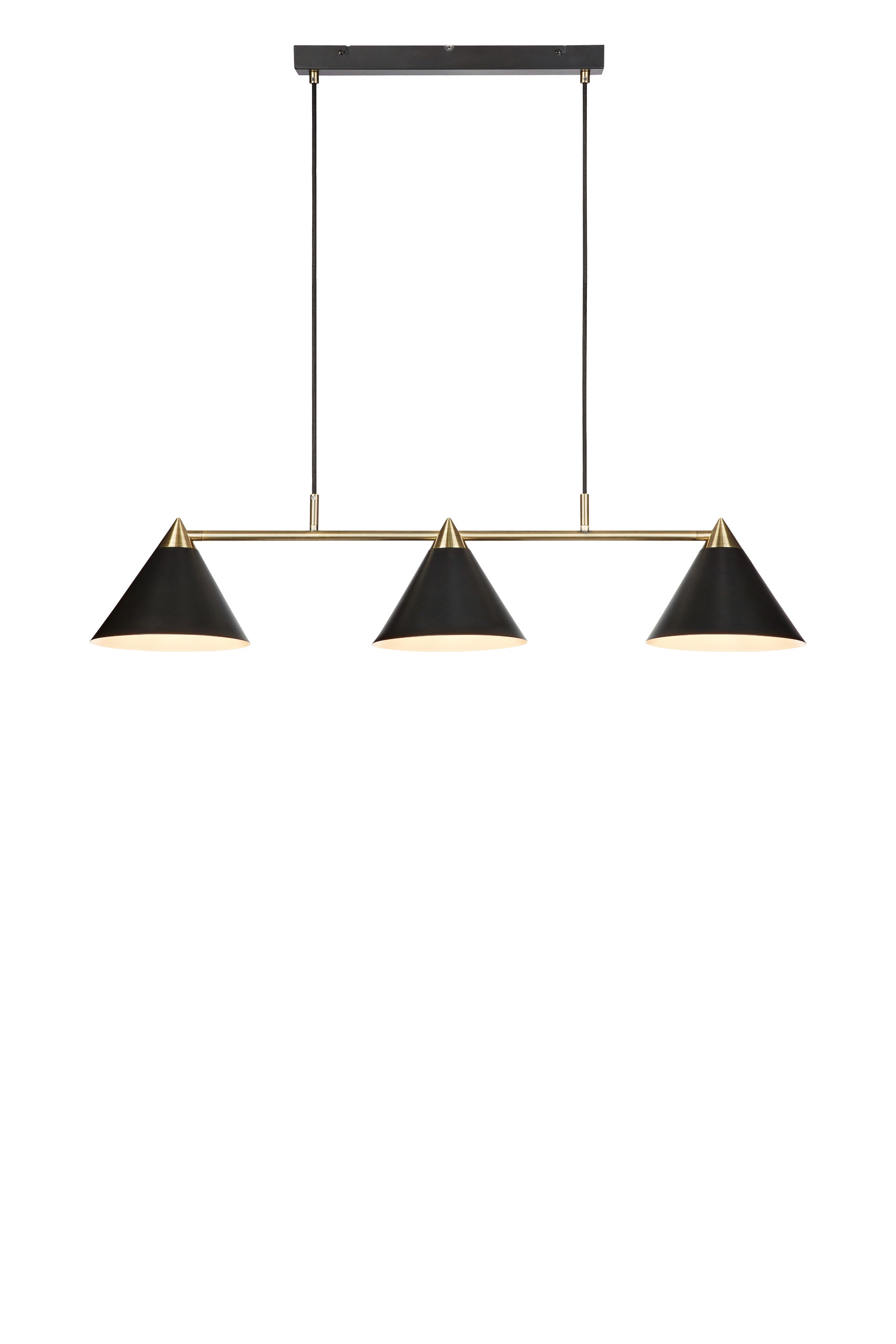 KLINT taklampa 3L Black/Antique