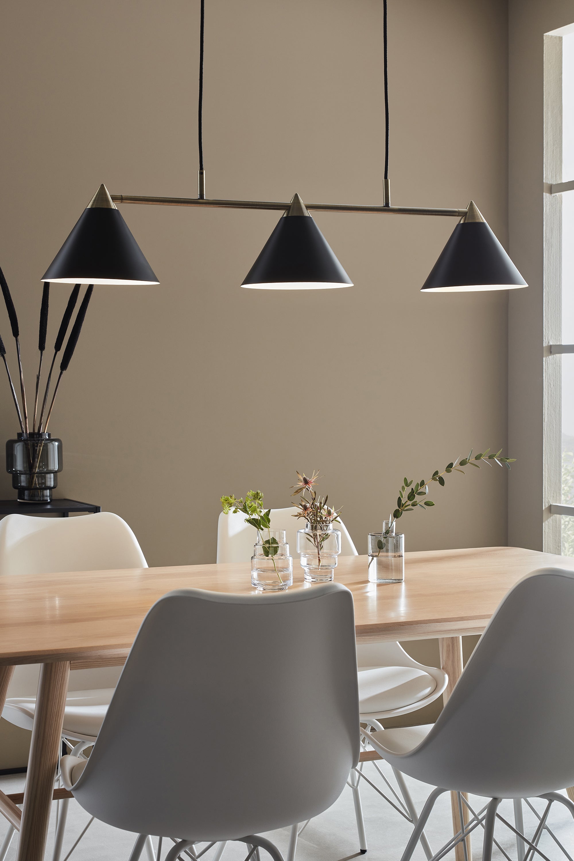 KLINT taklampa 3L Black/Antique
