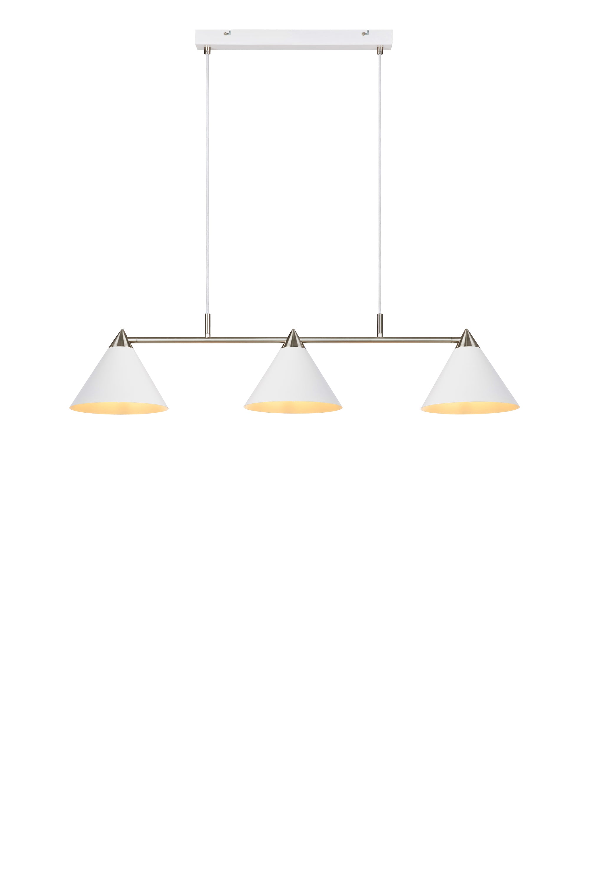 KLINT taklampa 3L White/Steel