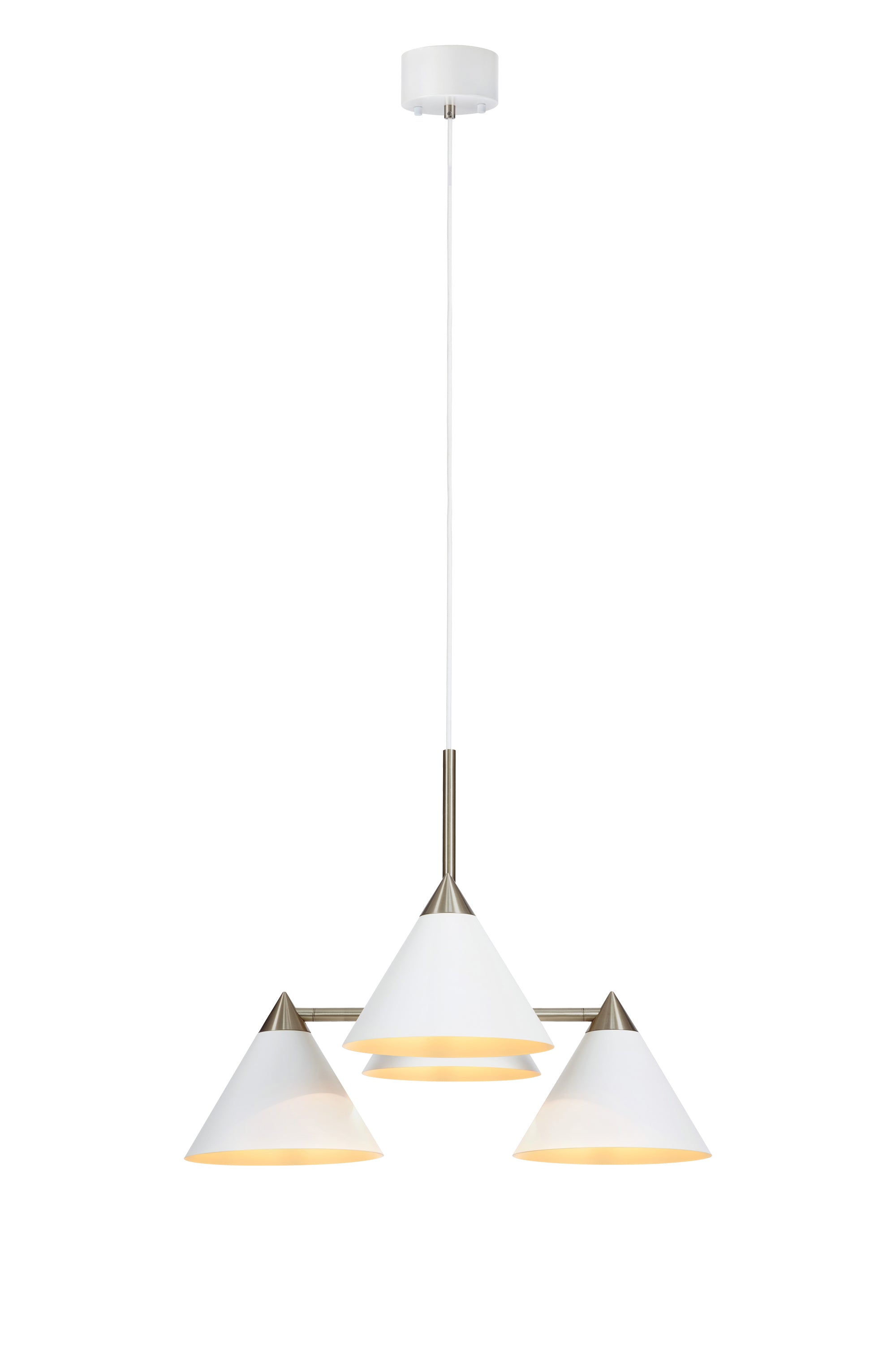 KLINT taklampa 4L White/Steel