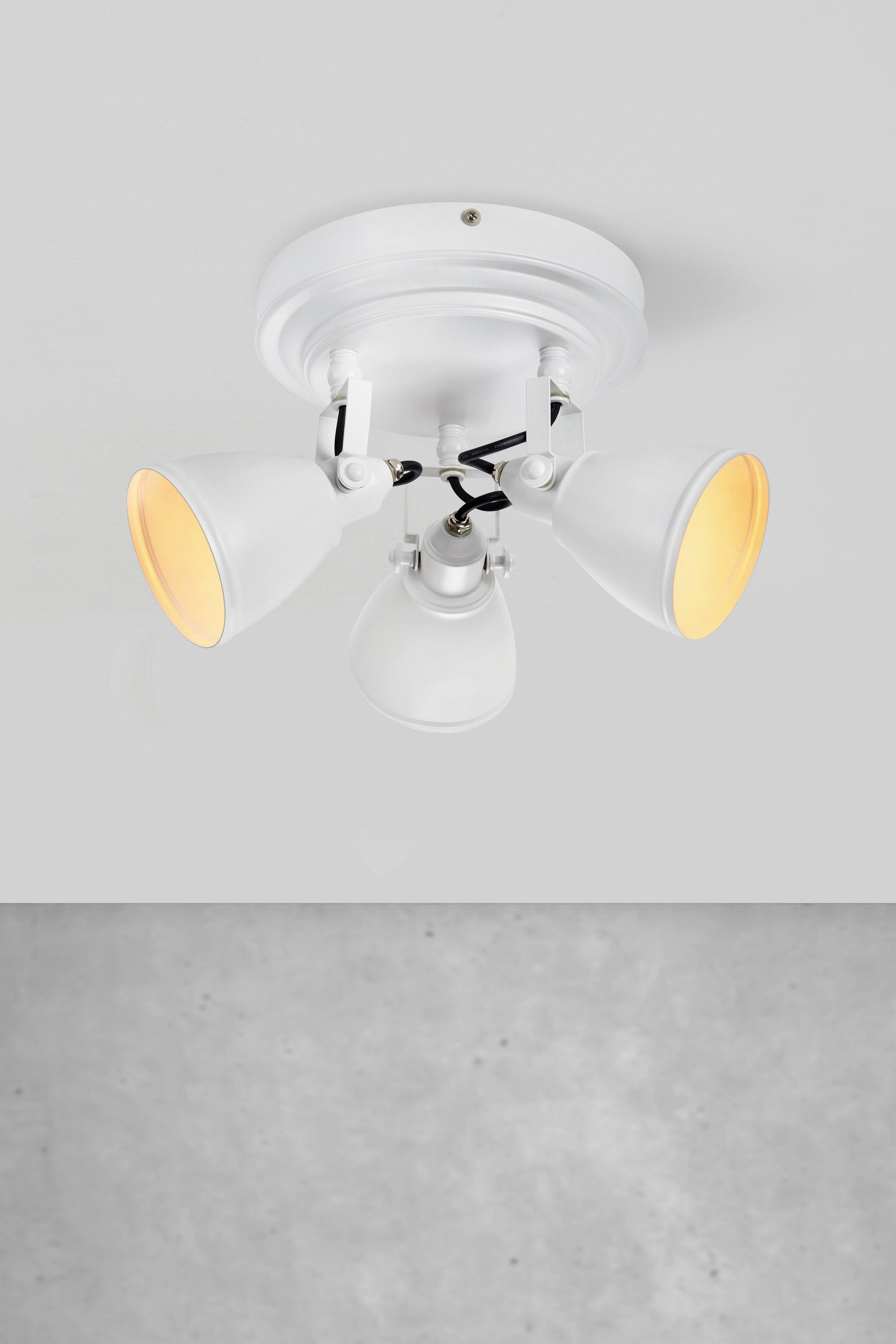 FJÄLLBACKA vägglampa 1L White IP44