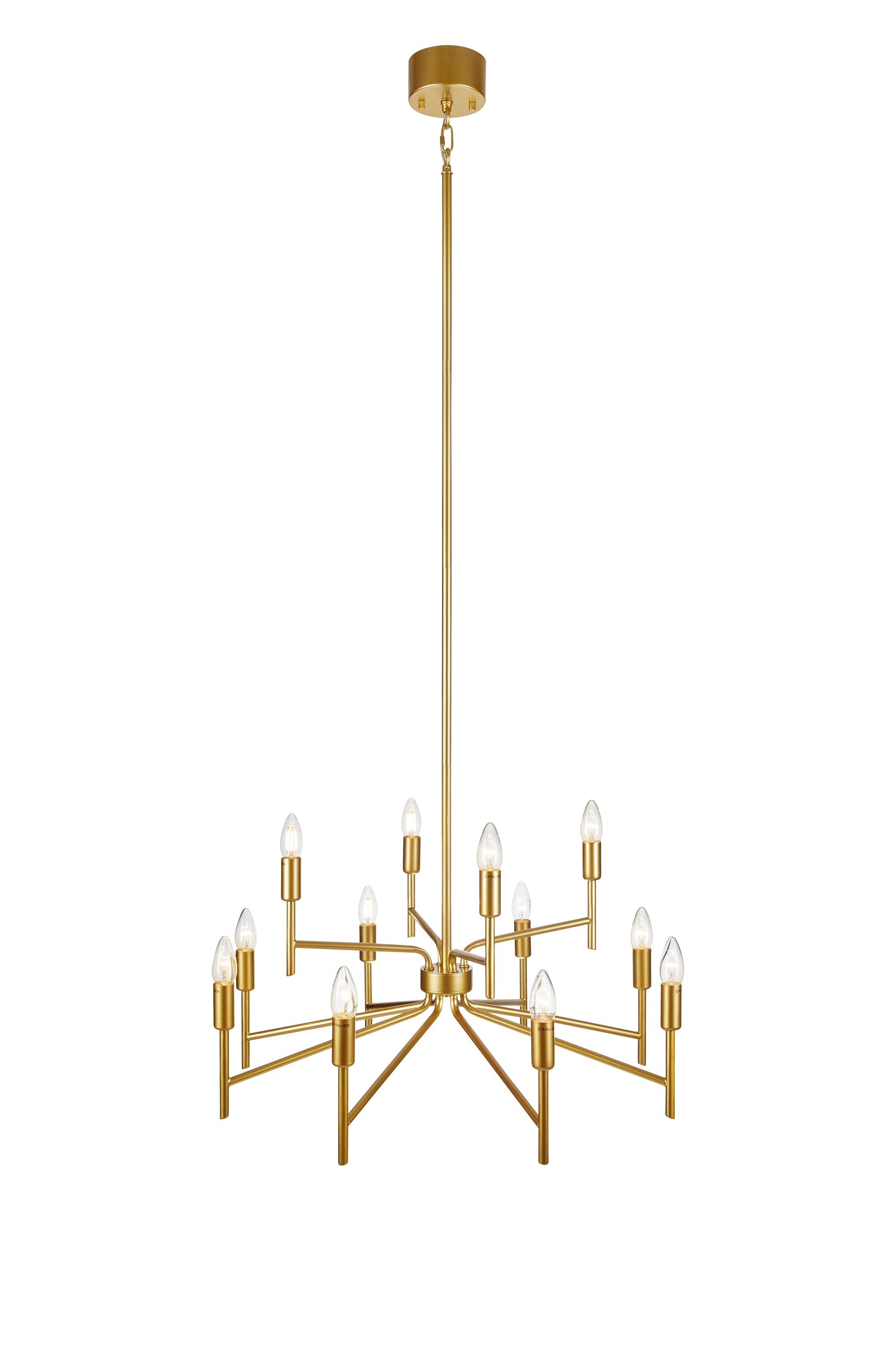 REGENT taklampa 12L Painted Gold