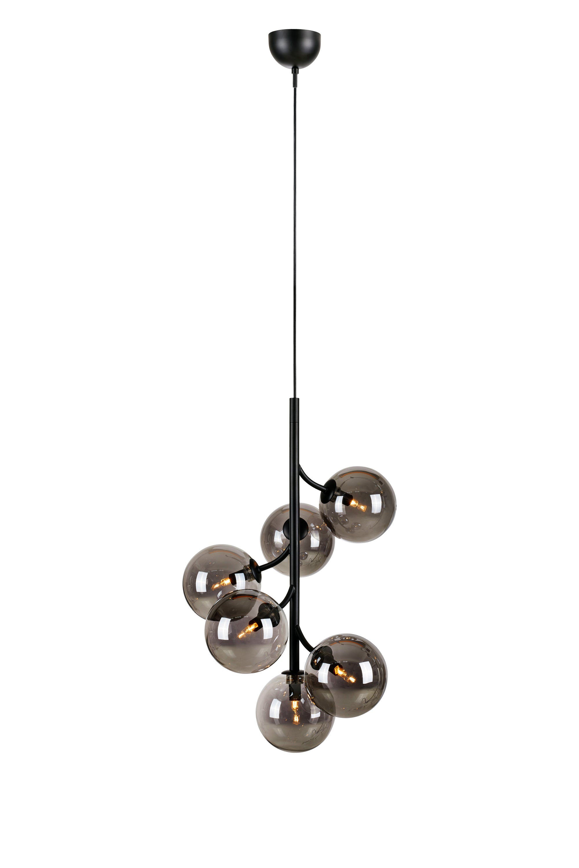 CALLISTO taklampa 6L Black/Smoke