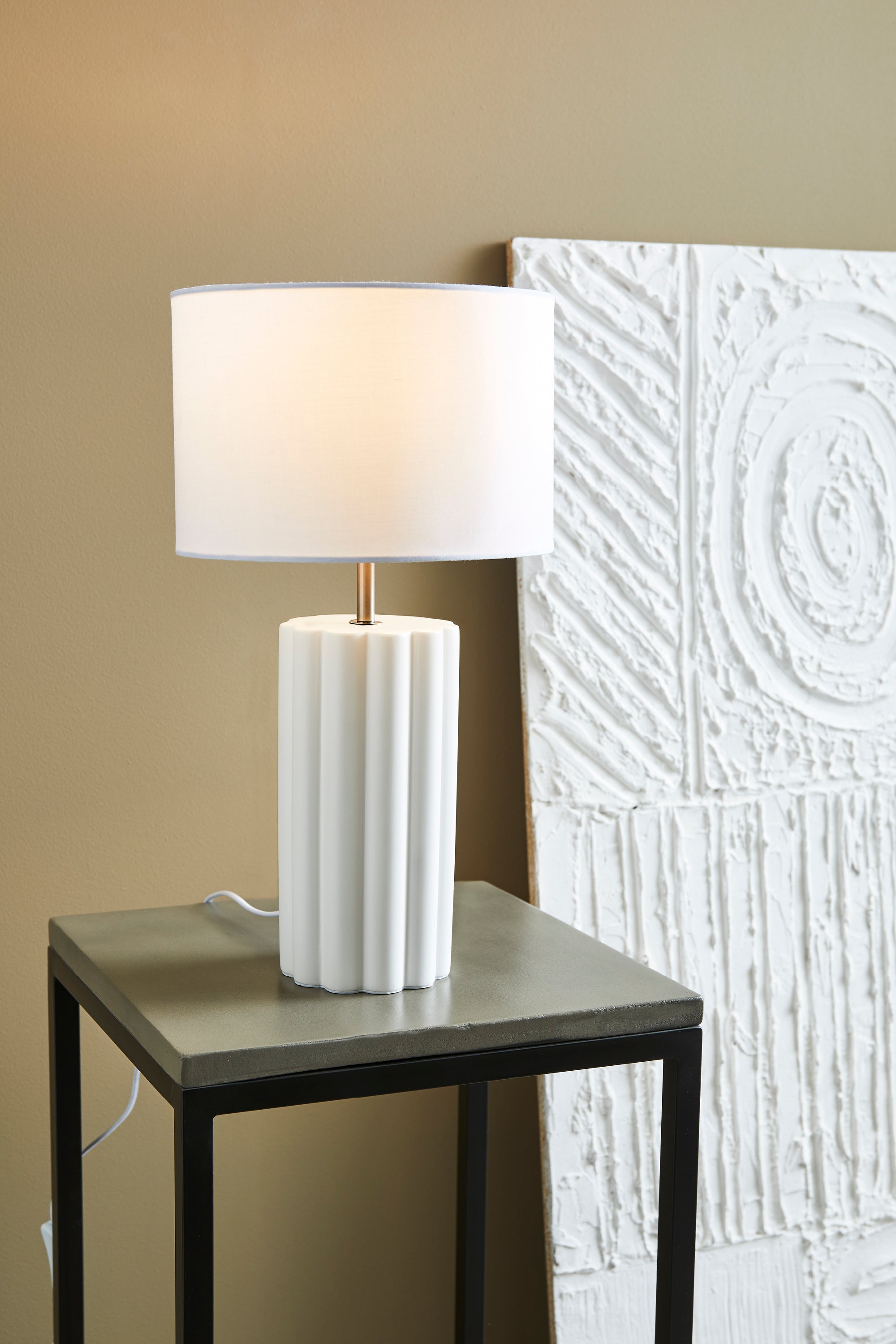 COLUMN bordslampa 1L White/White