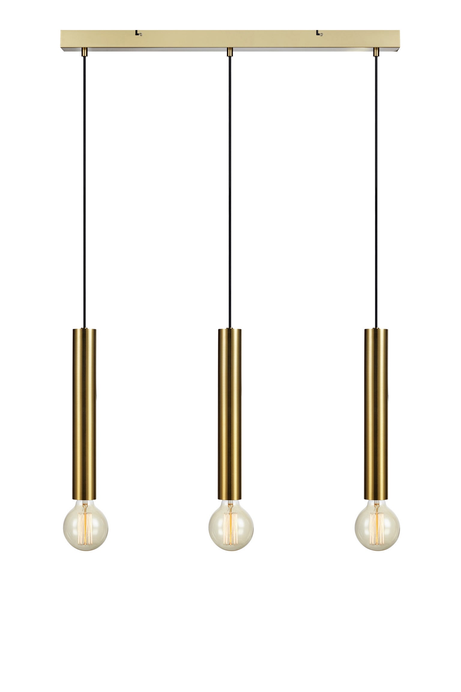 SENCILLO taklampa 3L Brass