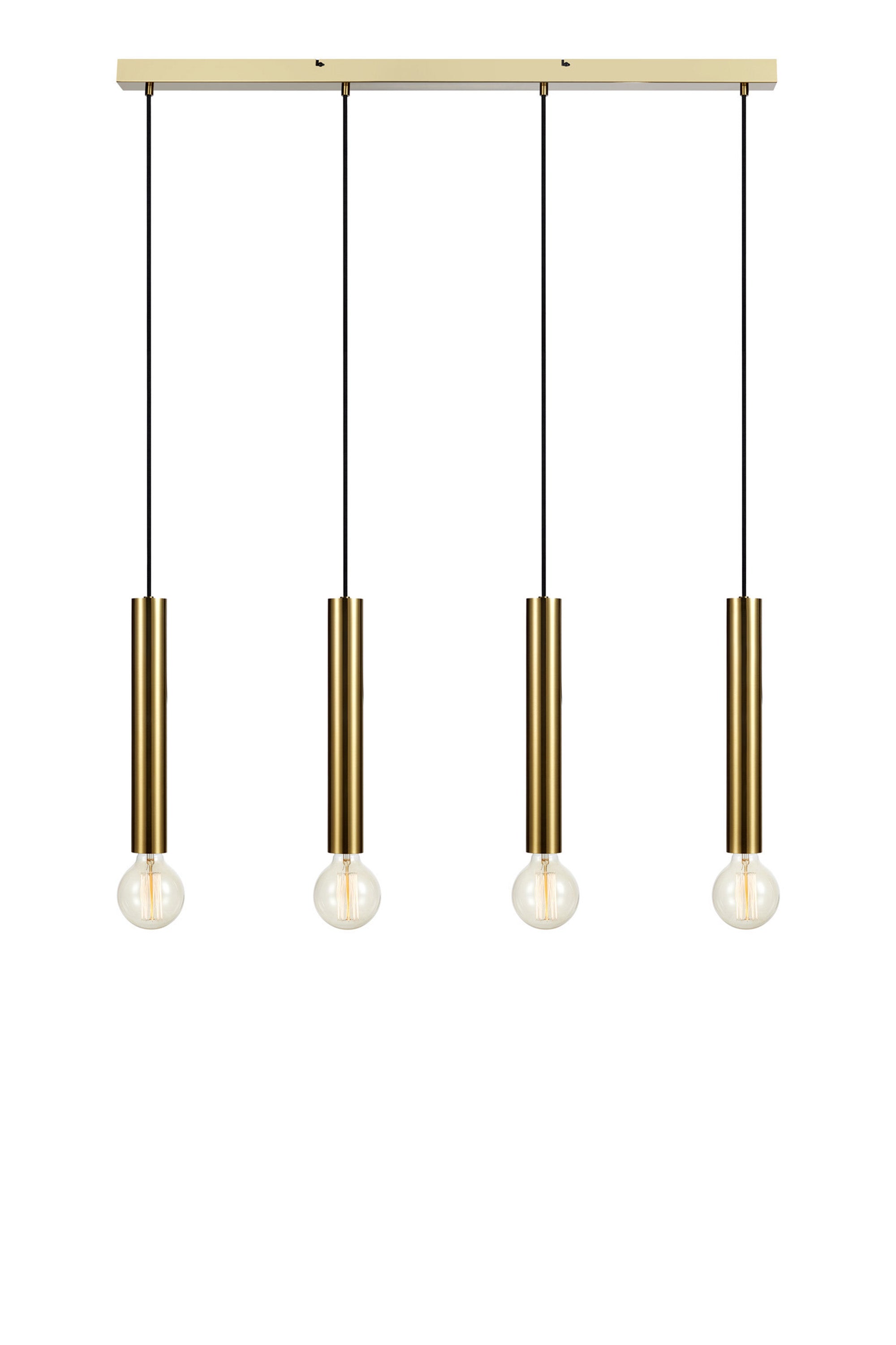 SENCILLO taklampa 4L Brass