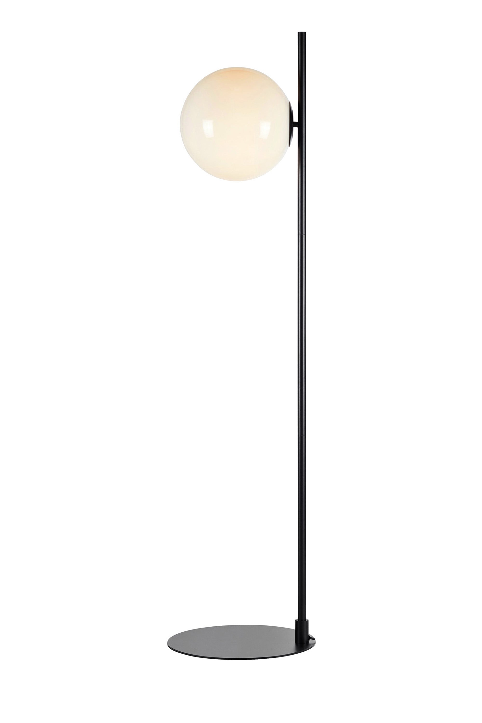 DIONE golvlampa 1L Black/White