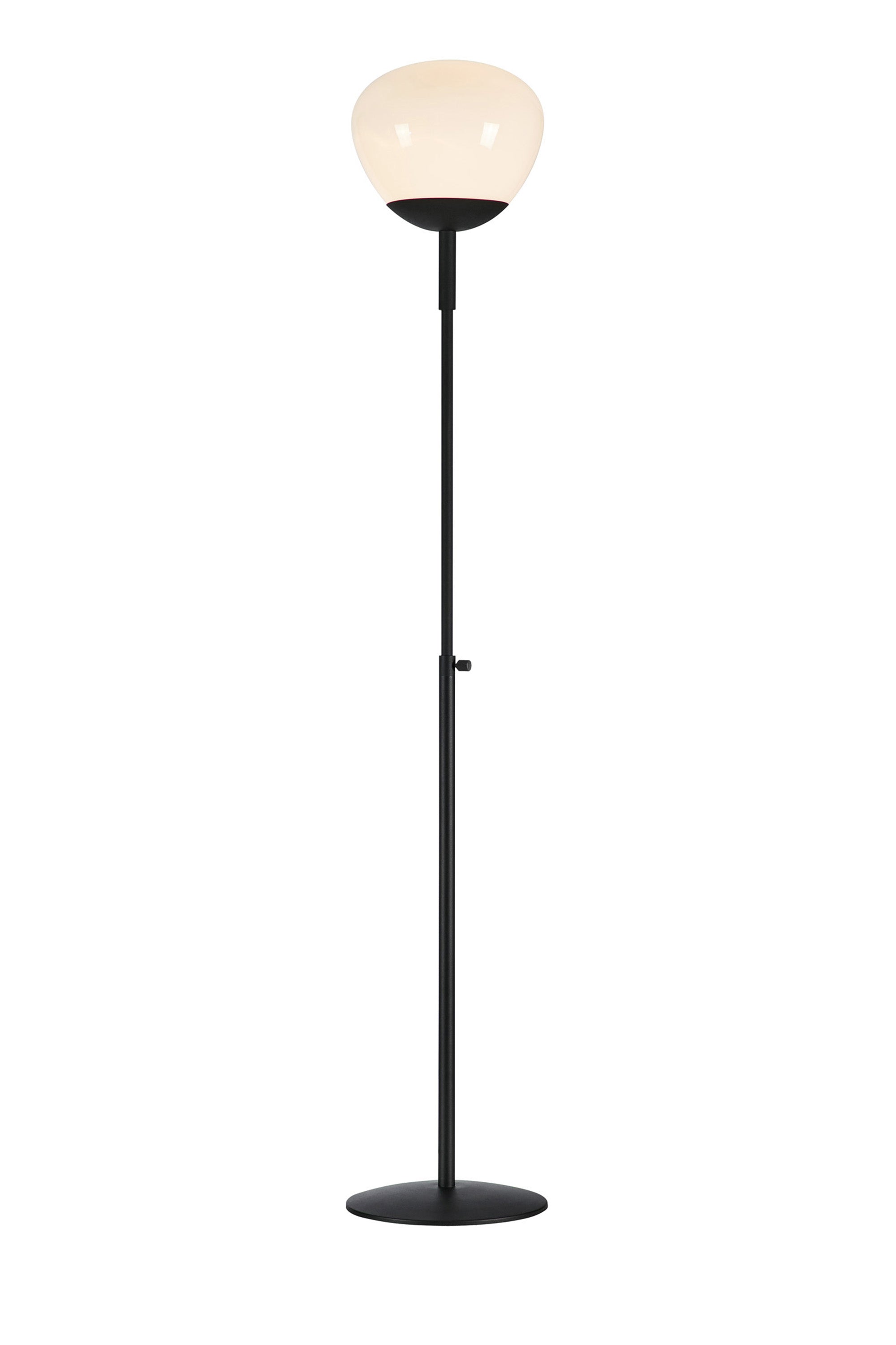 RISE golvlampa 1L Black/White