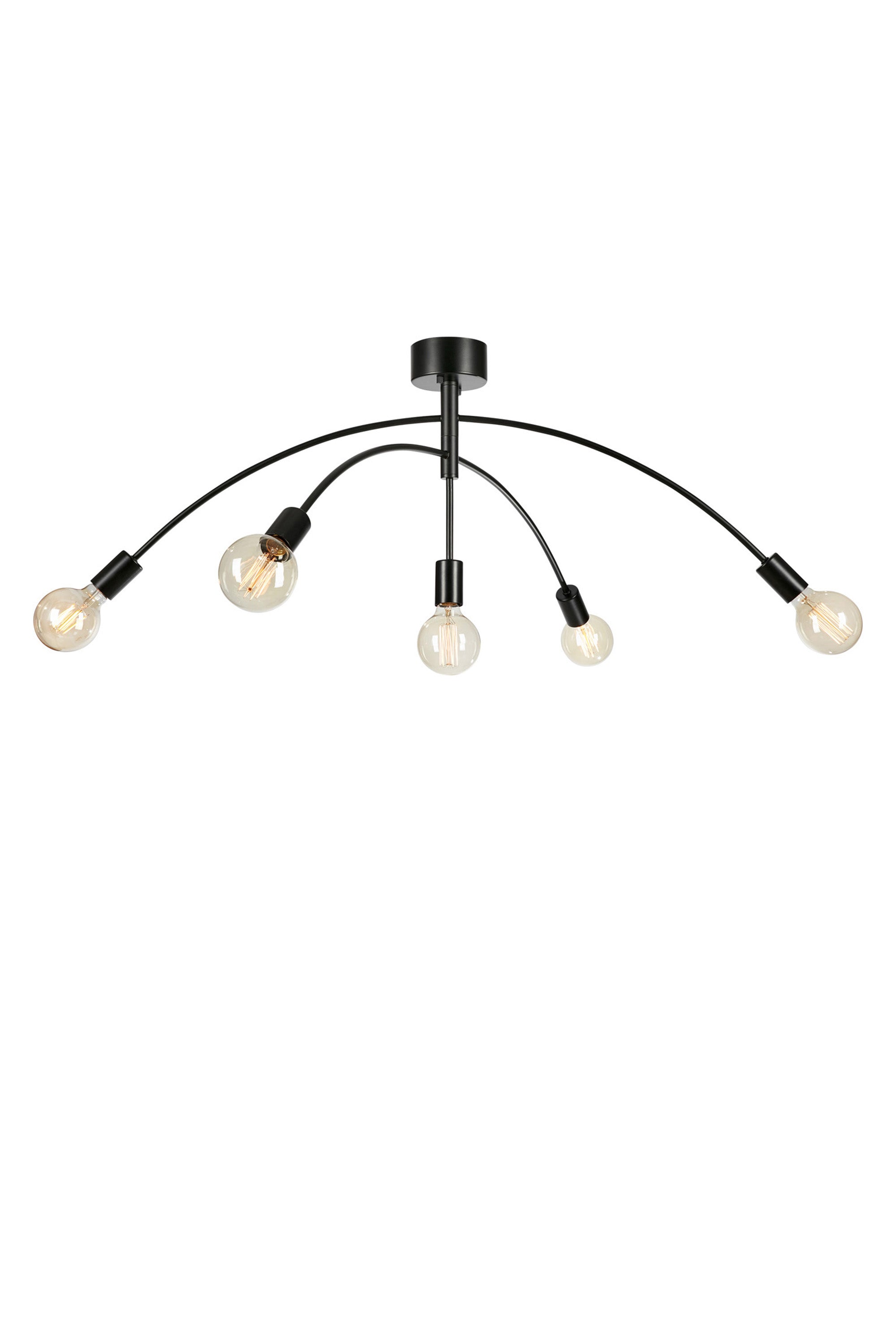 CRUX taklampa 5L Black