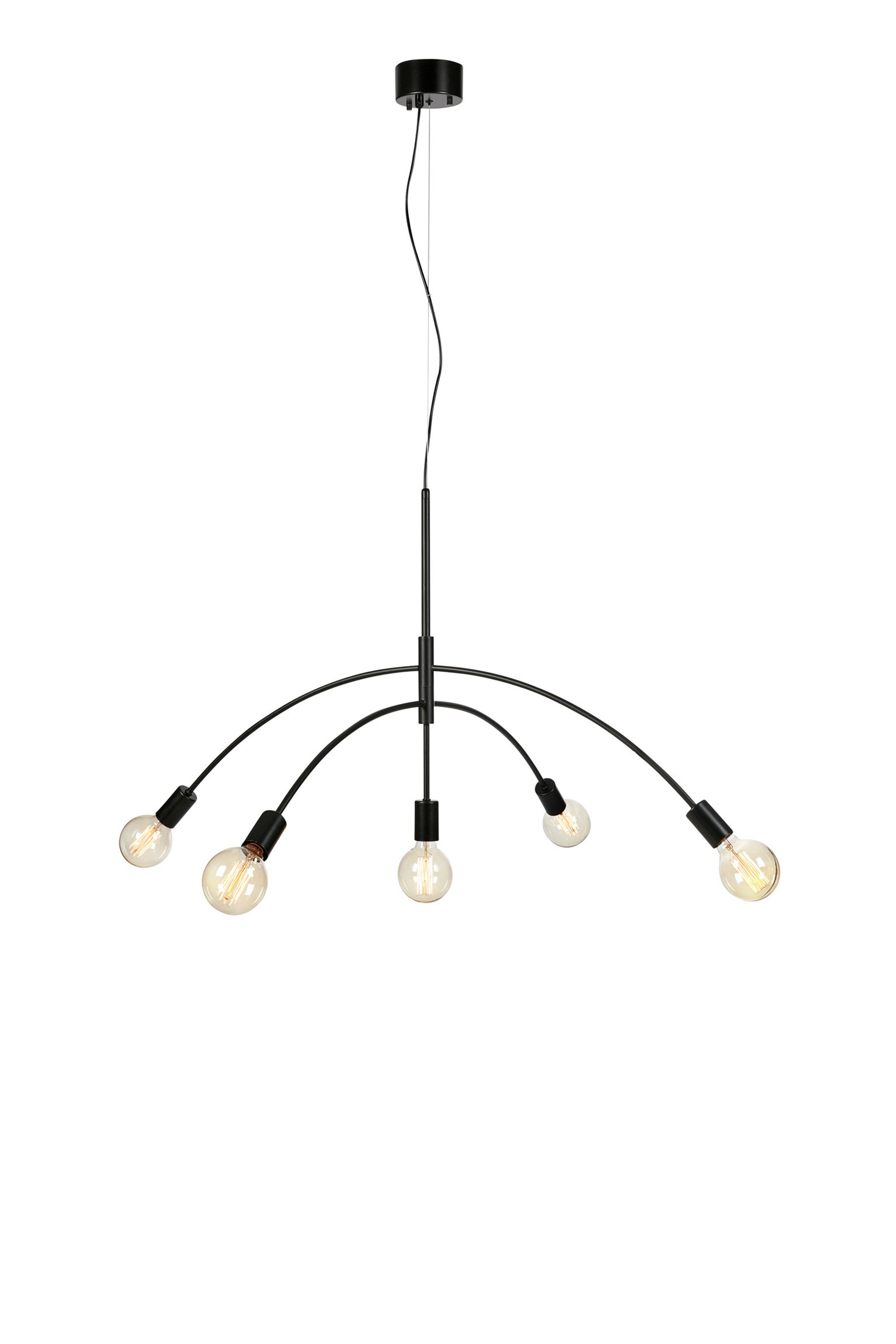 CRUX taklampa 5L Black