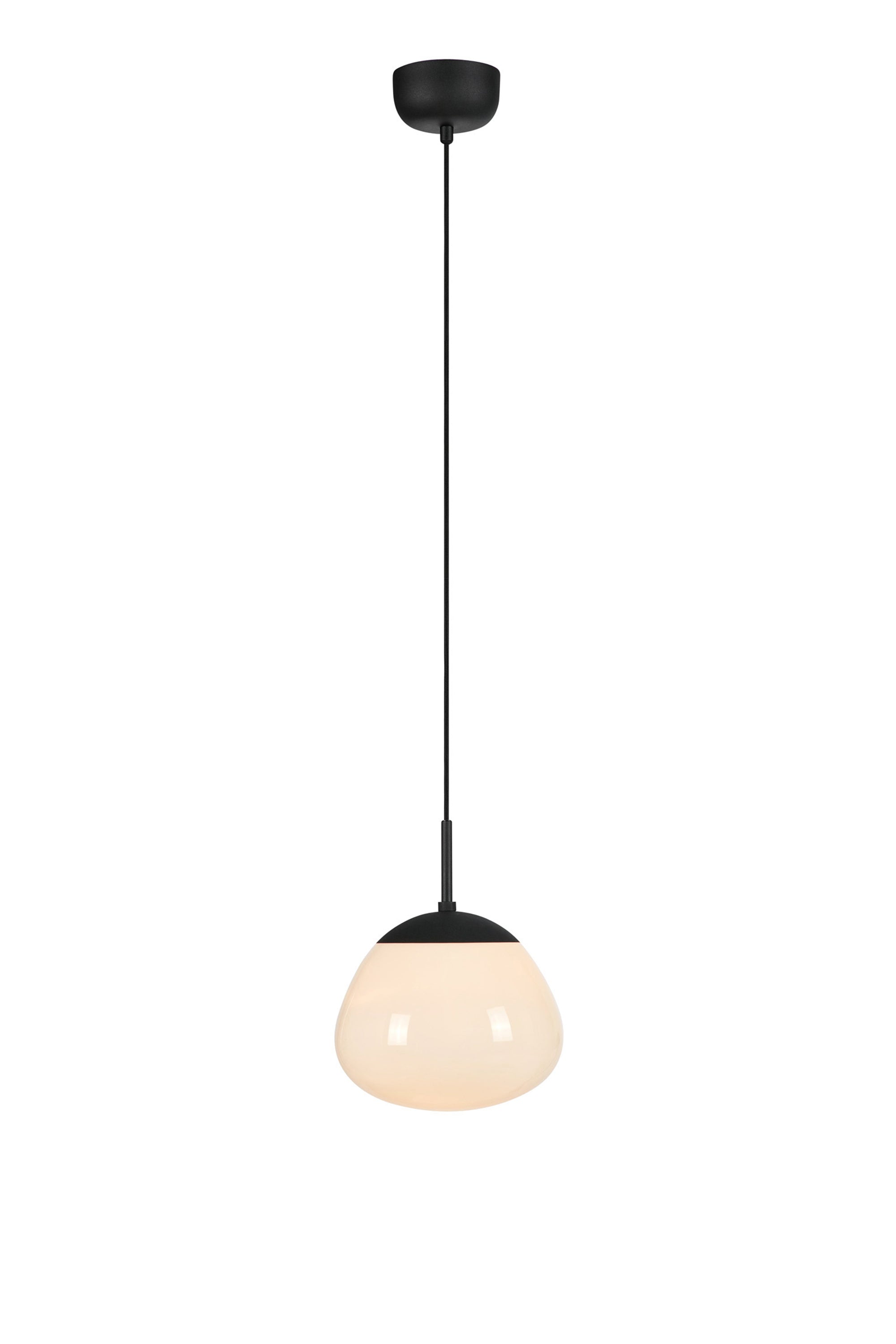 RISE taklampa 1L Black/White
