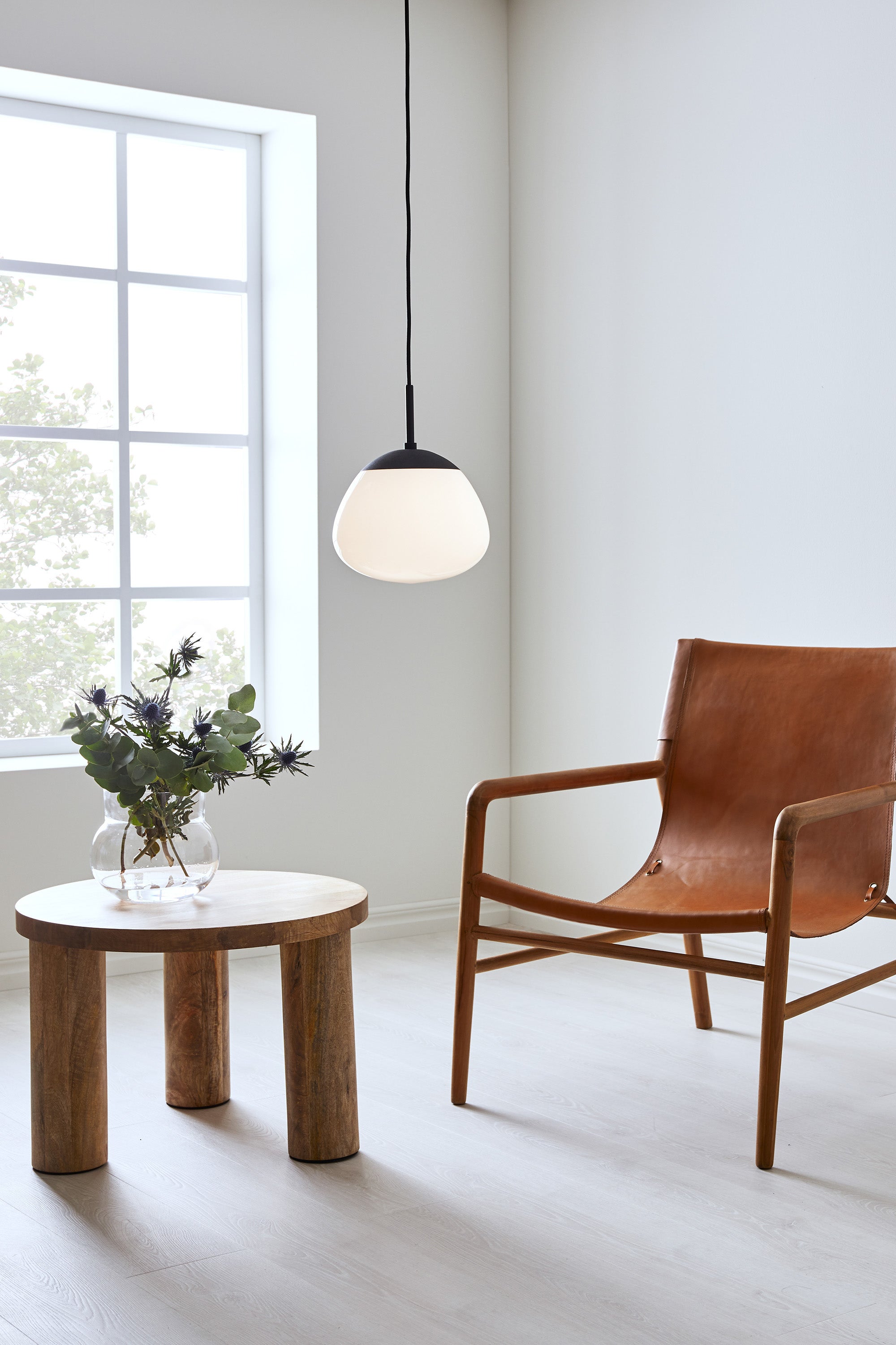 RISE taklampa 1L Black/White