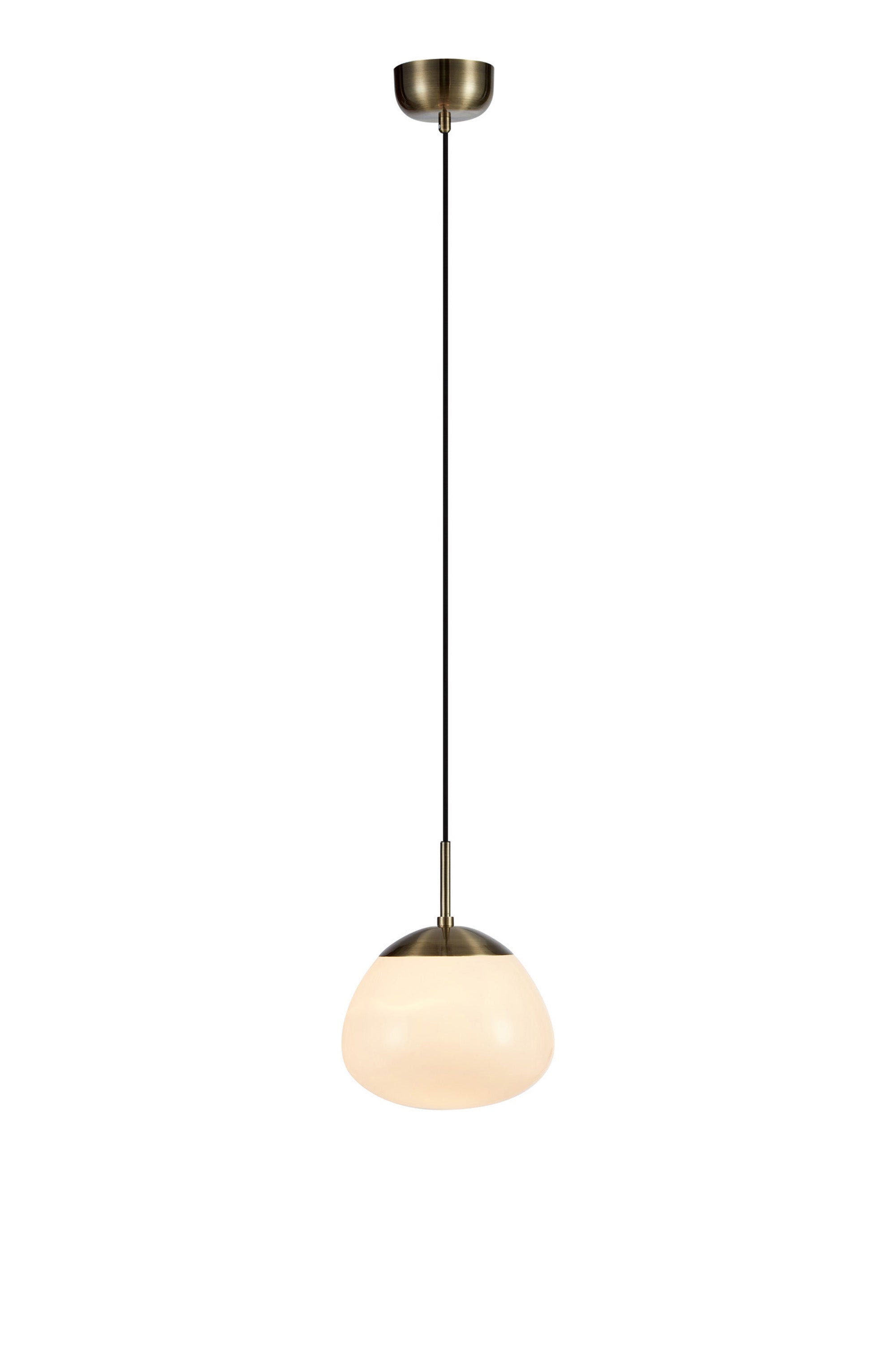 RISE taklampa 1L Antique/White