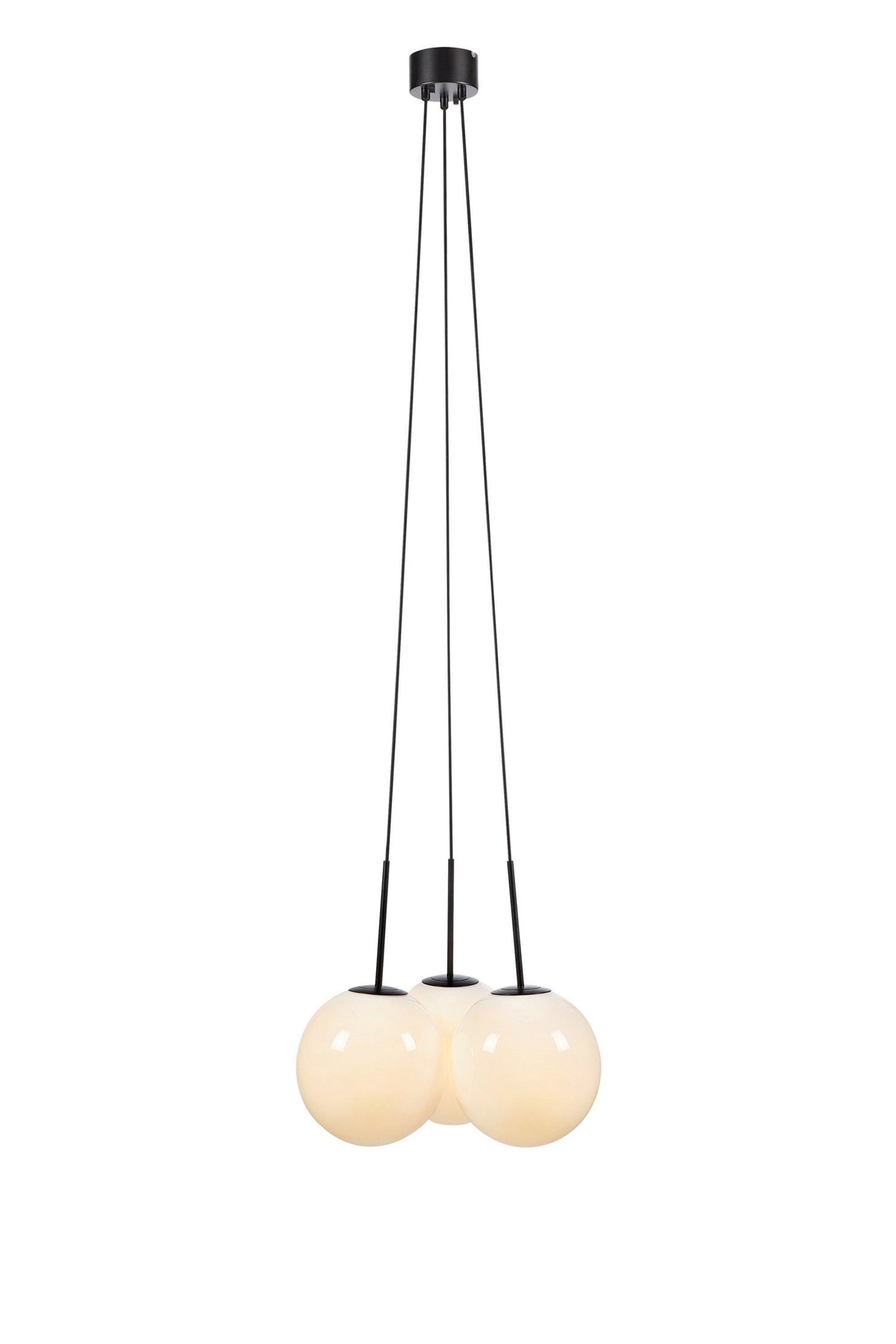 DIONE riippuvalaisin Round 3L White/Black