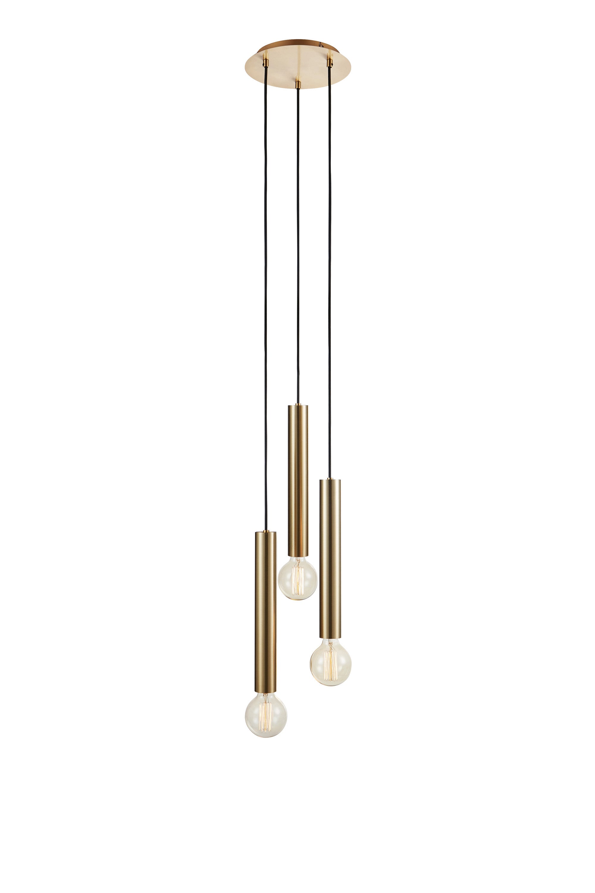 SENCILLO riippuvalaisin Round 3L Brass