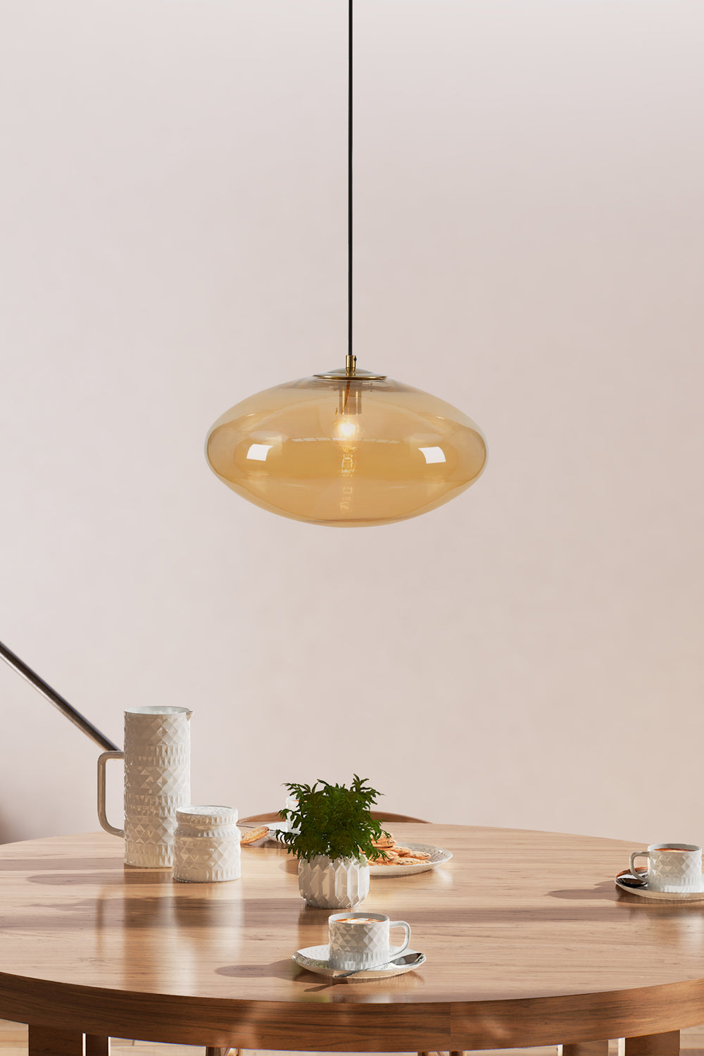 LOCUS riippuvalaisin 1L Amber/Brass