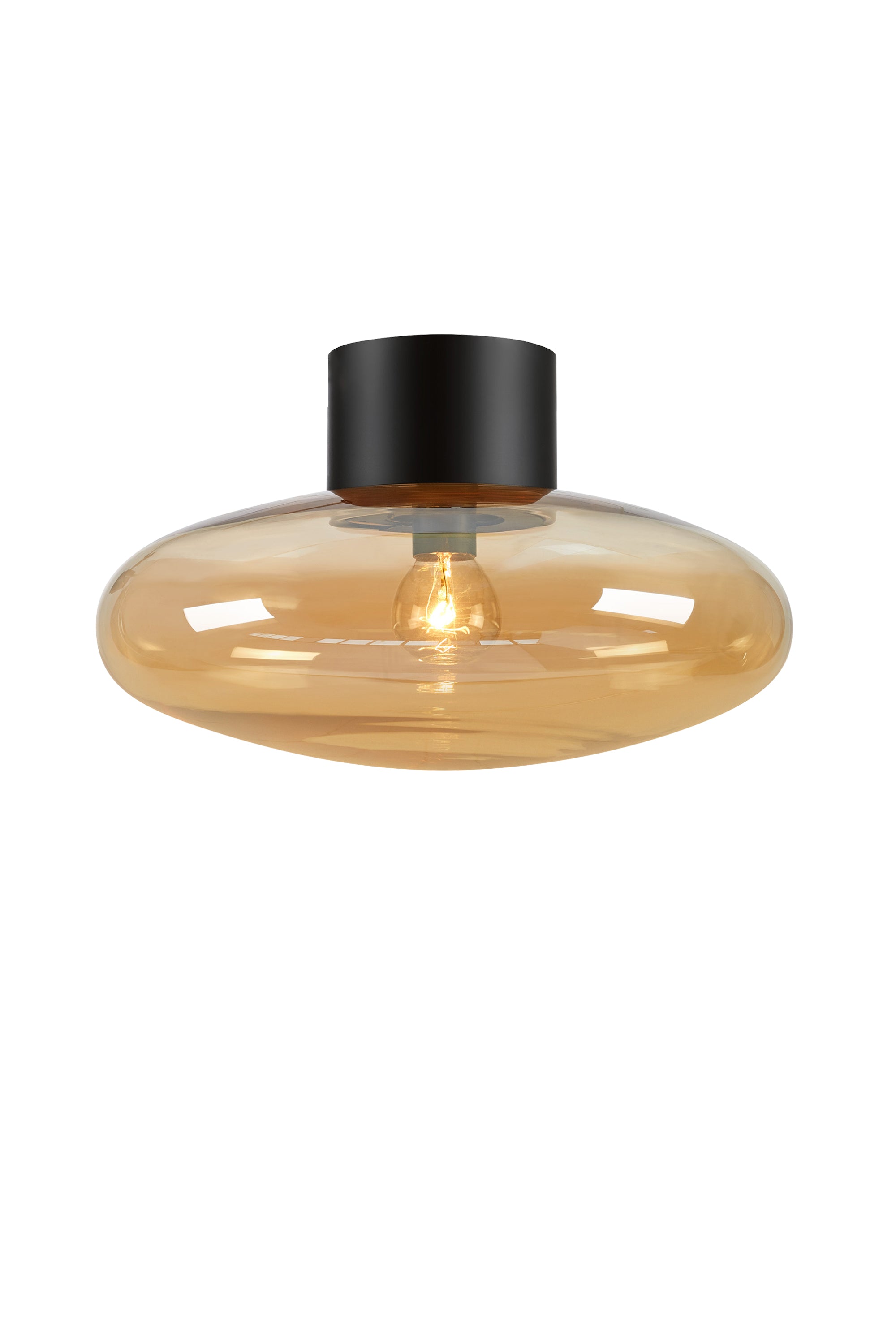 LOCUS kattovalaisin/seinävalaisin 1L Amber/Black