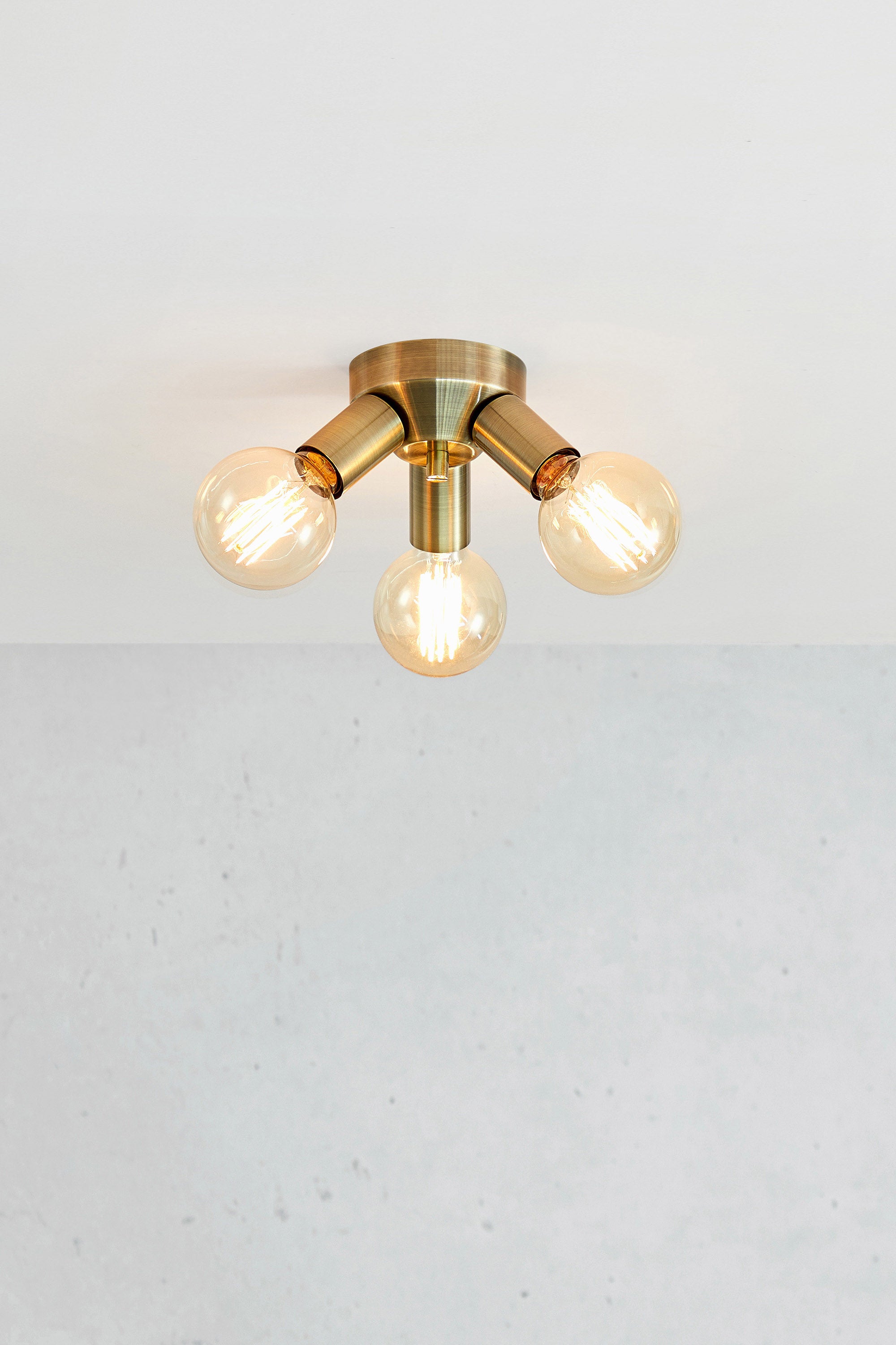 MAZZO kattovalaisin 3L Antique Brass