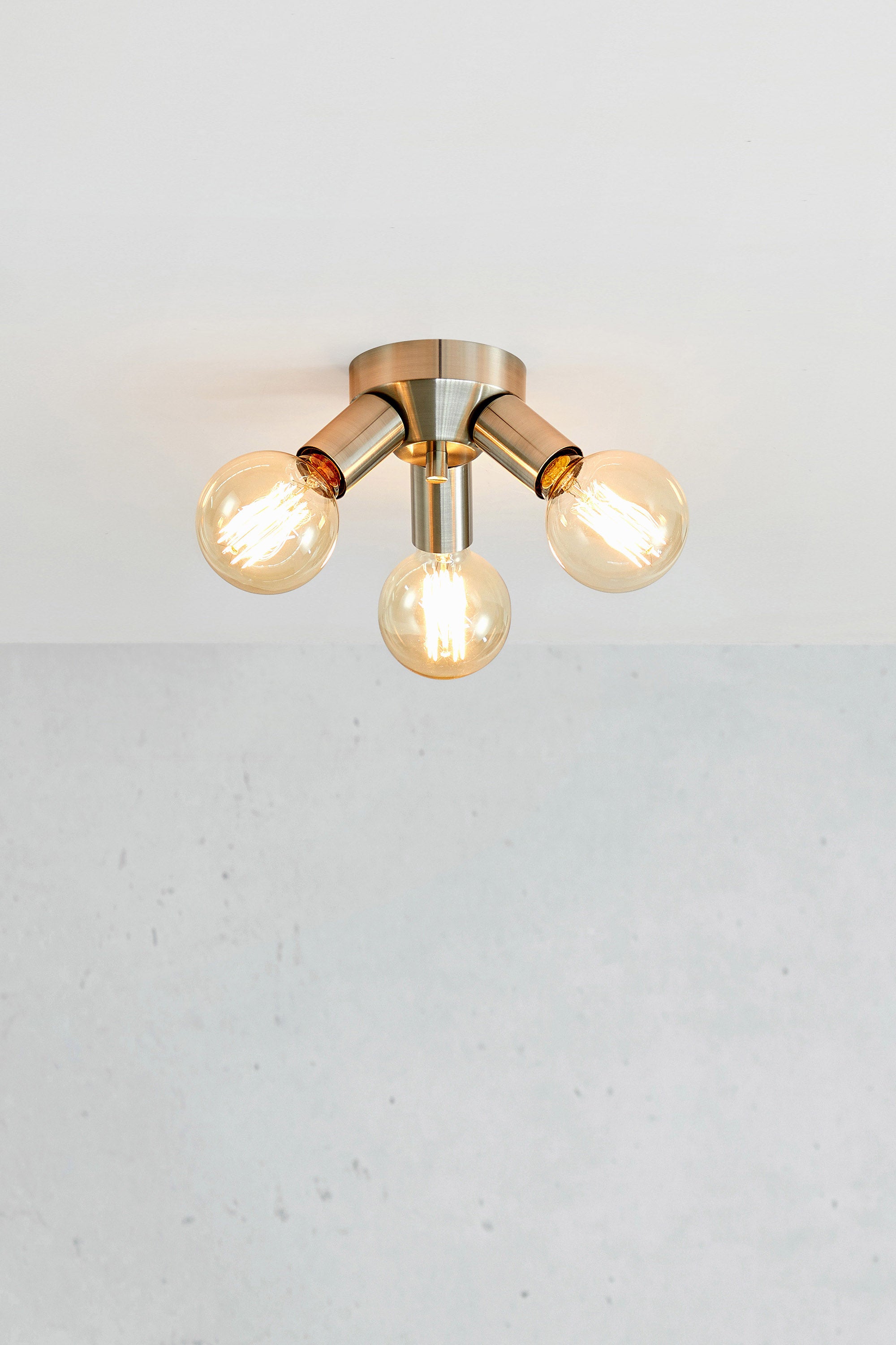 MAZZO taklampa 3L Satin Nickel