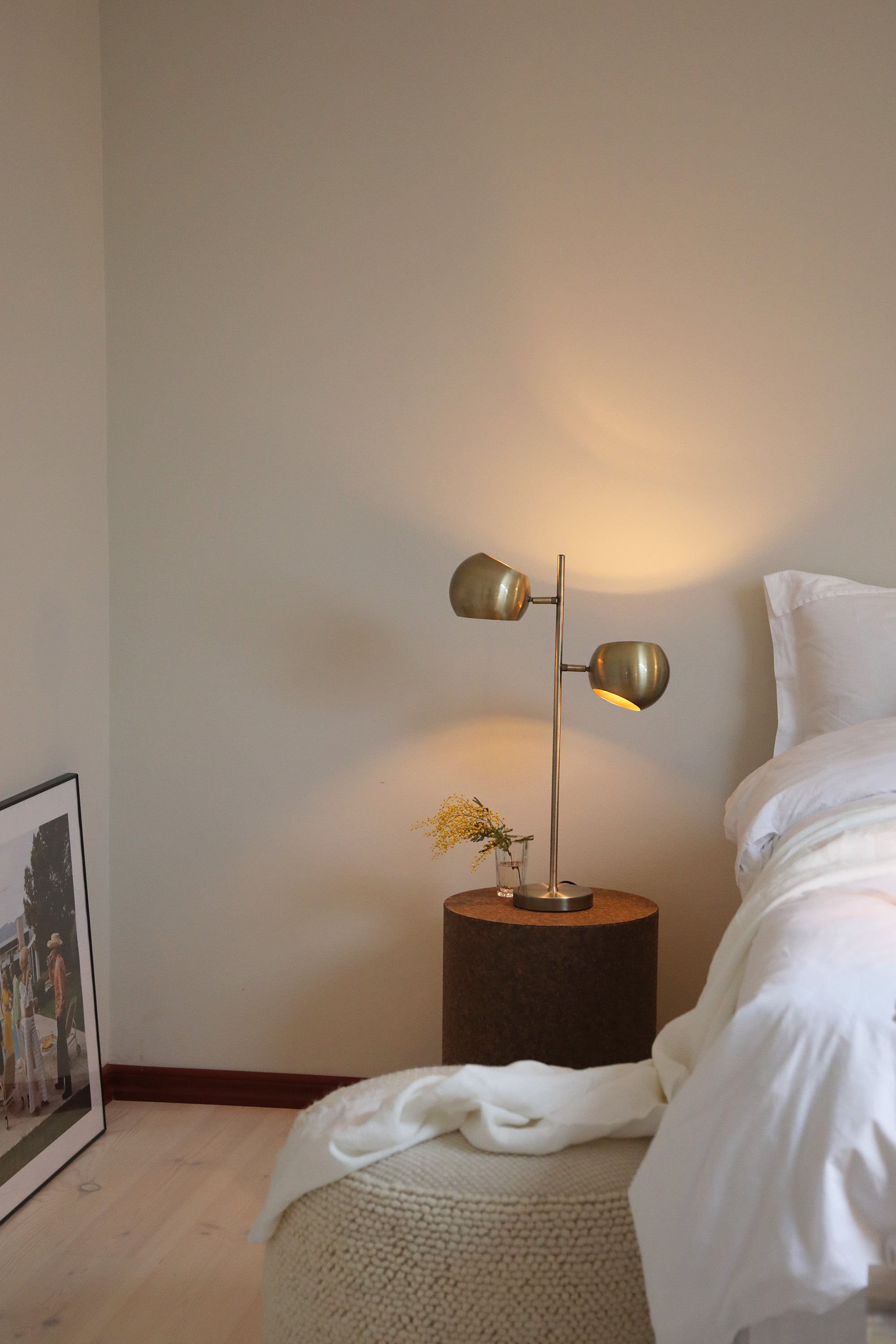 EDGAR bordslampa 2L Antique
