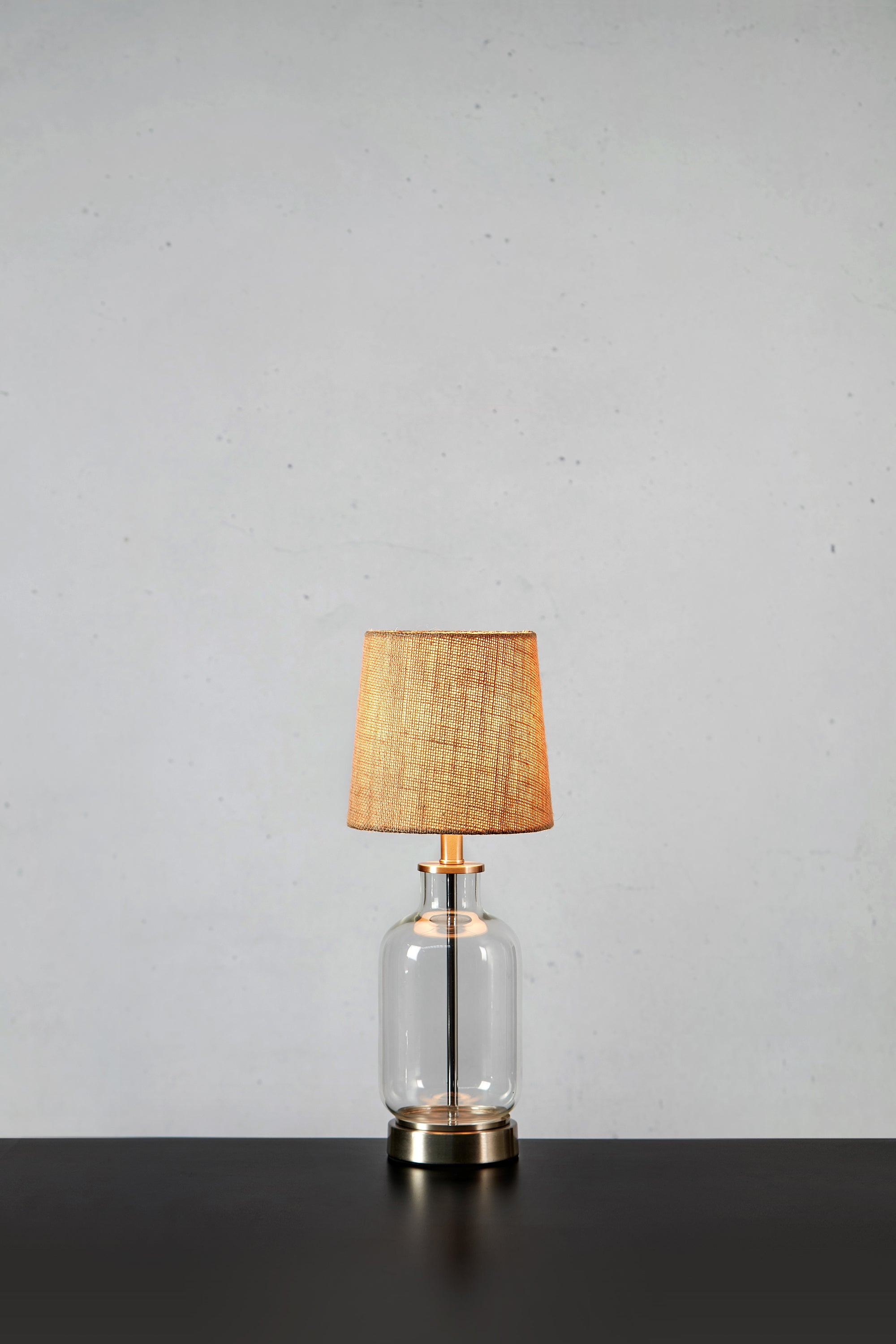 COSTERO bordslampa 1L 43cm Transparent/Natural