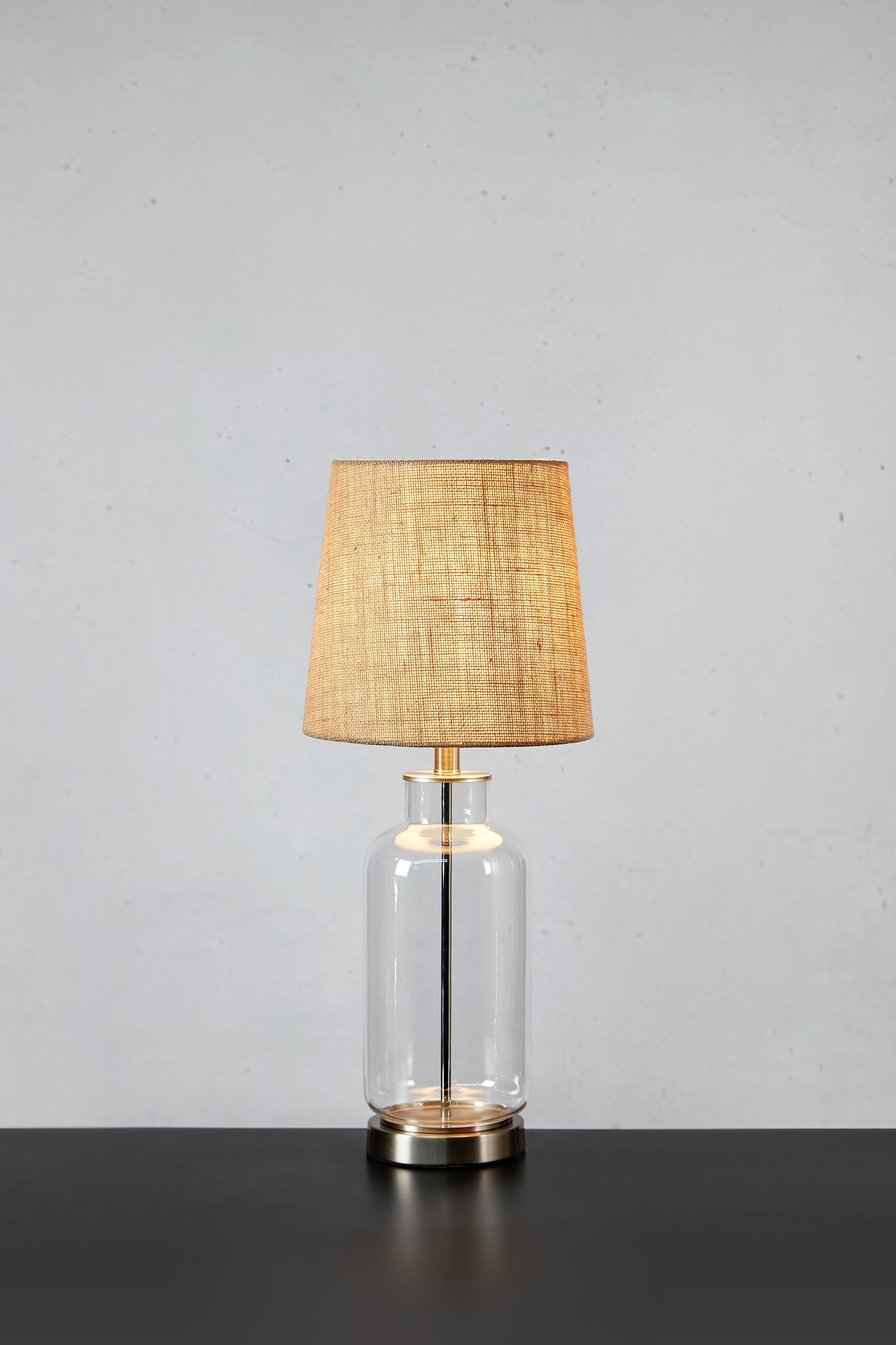 COSTERO bordslampa 1L 61,5cm Transparent/Natural