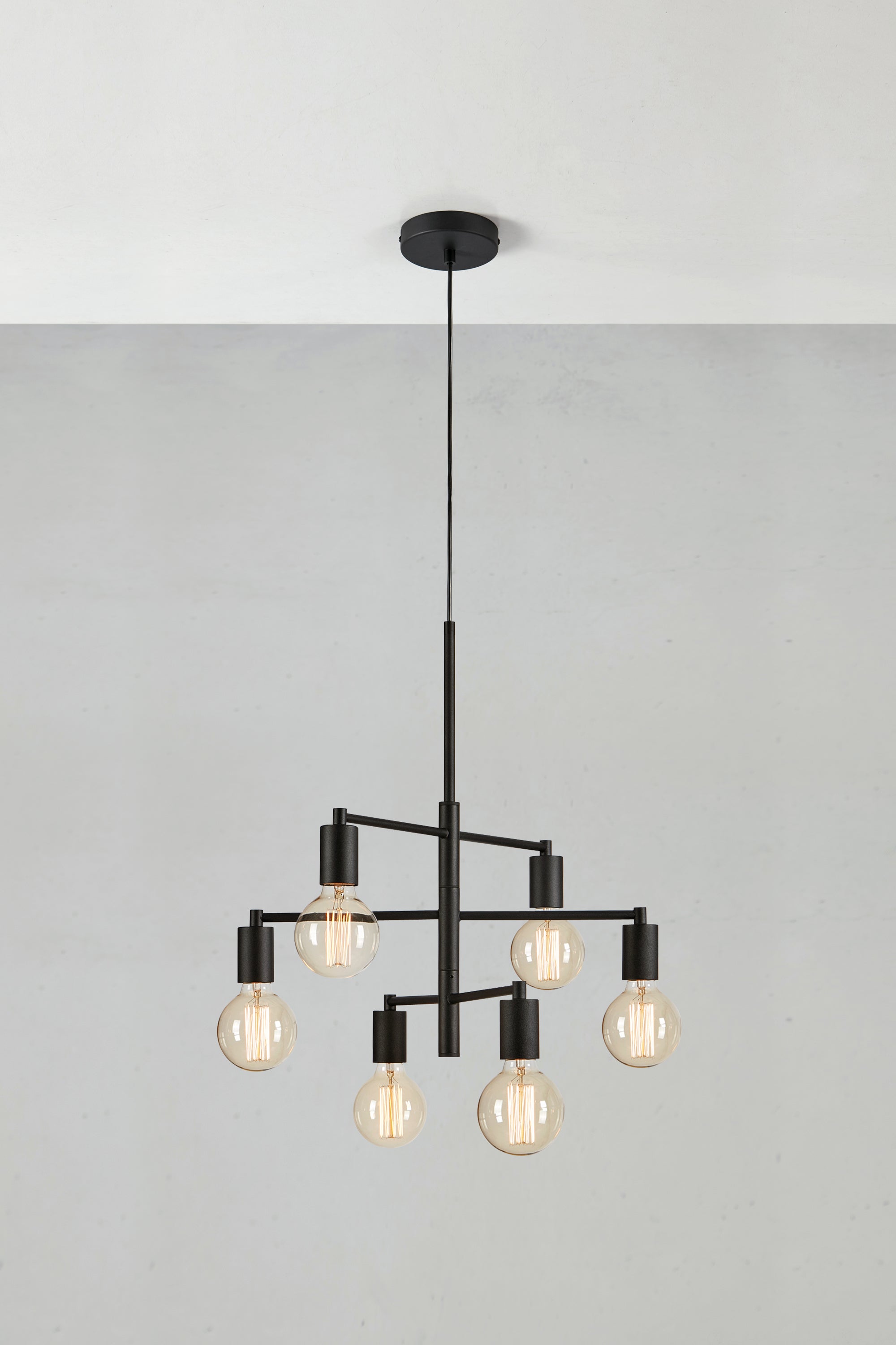 CIELO taklampa 6L Sandy Black