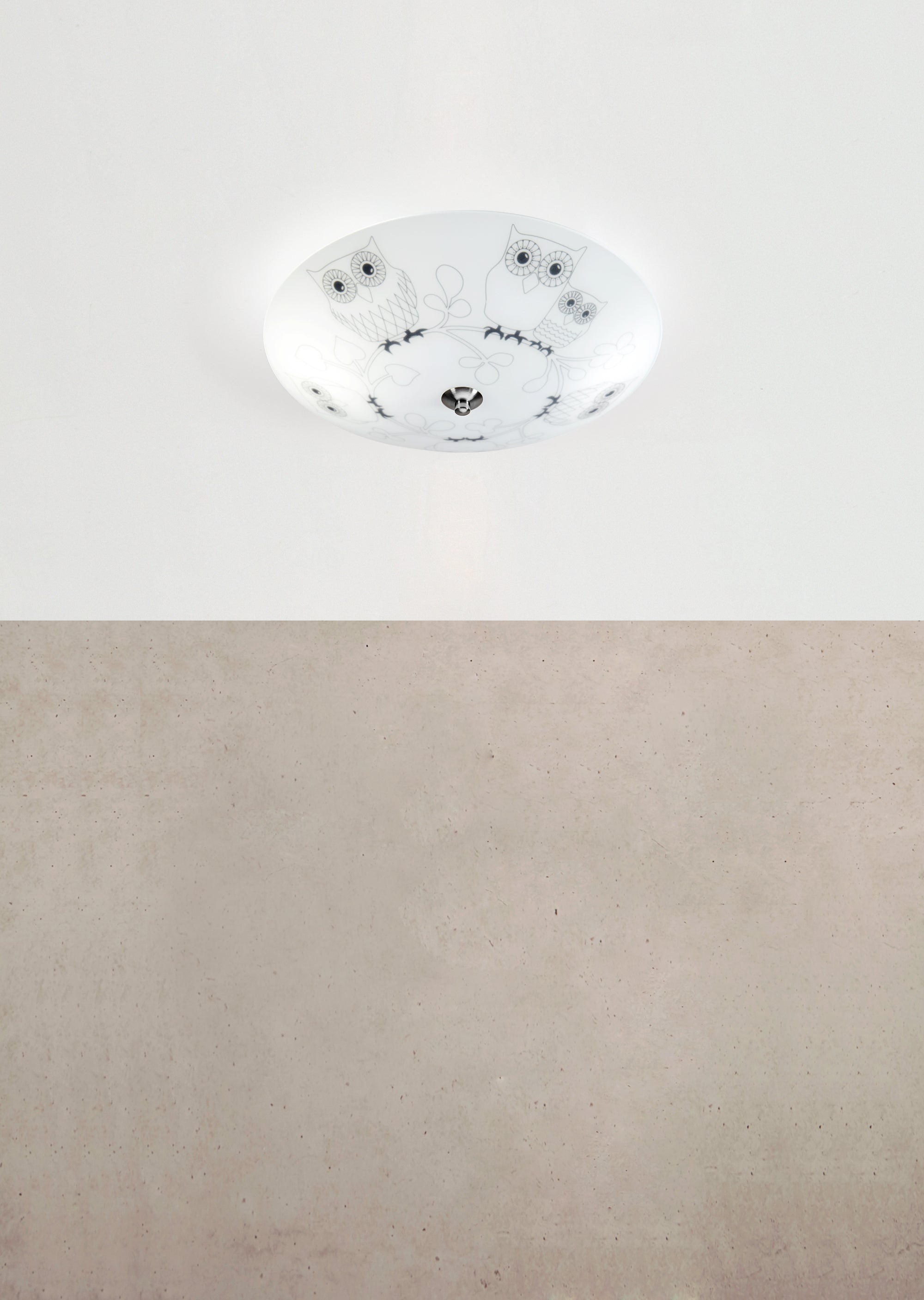 UGGLARP plafond 2L 39cm White/Black
