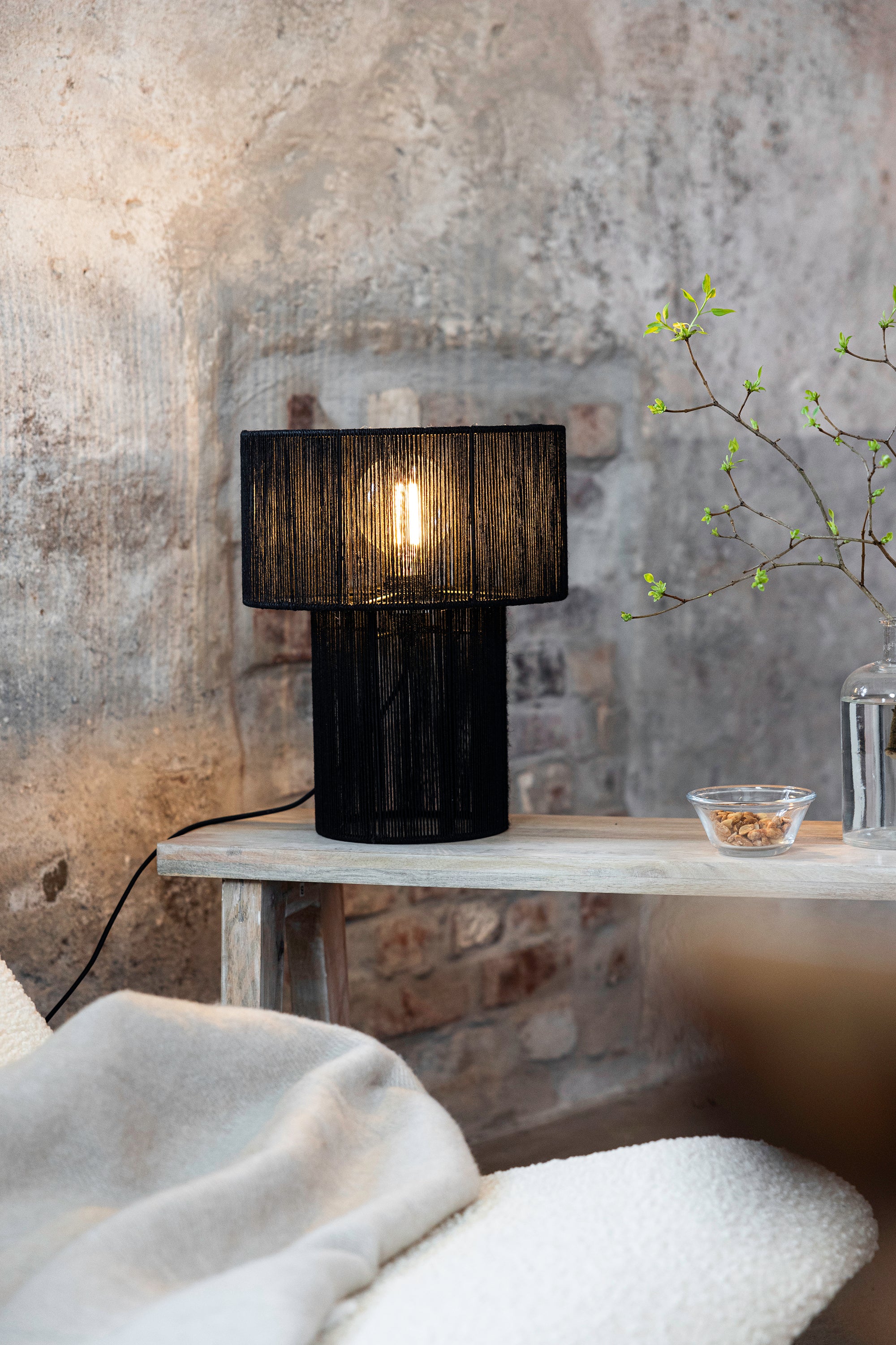 SOGA bordslampa 1L Black