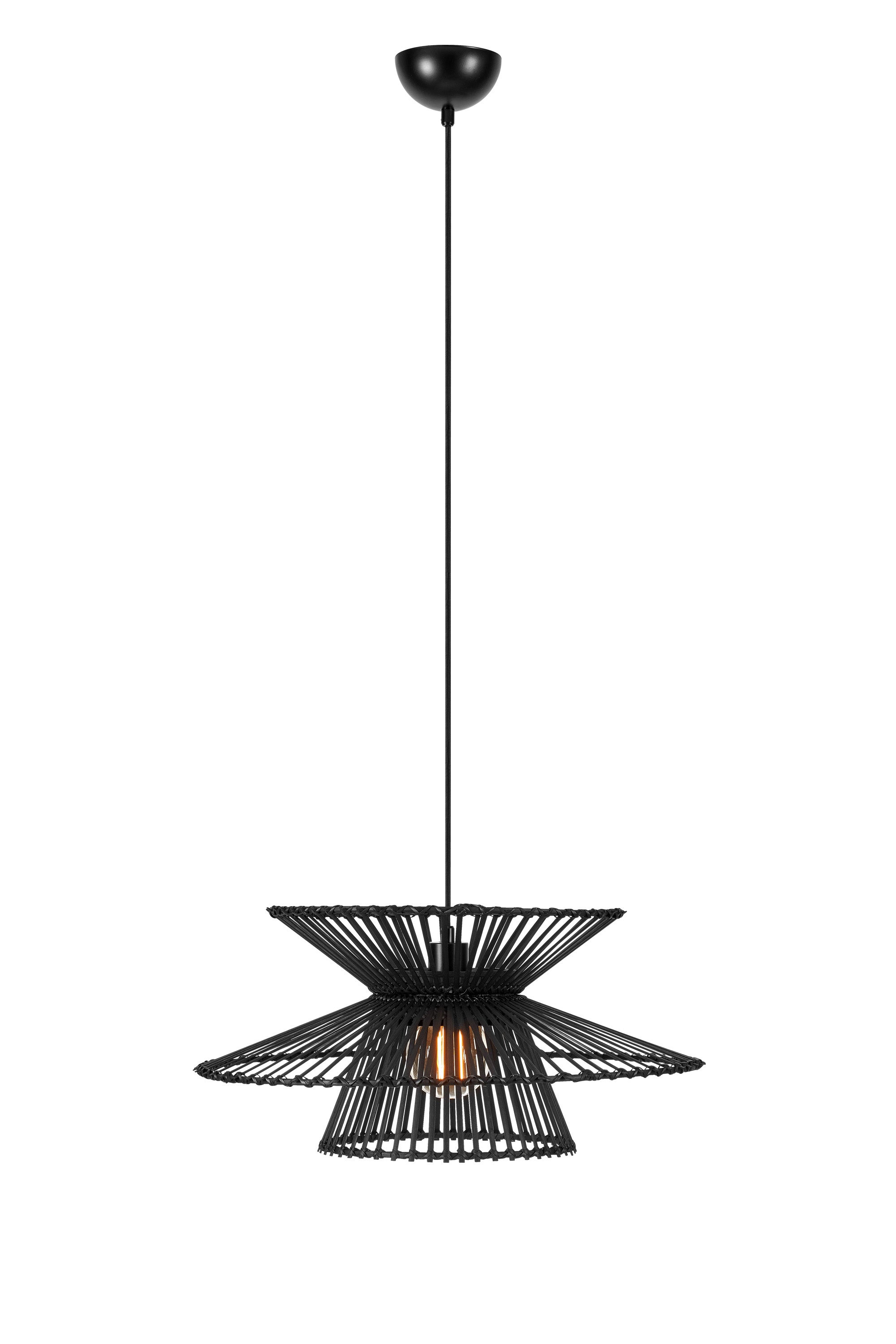 DUPLICI taklampa 1L Black