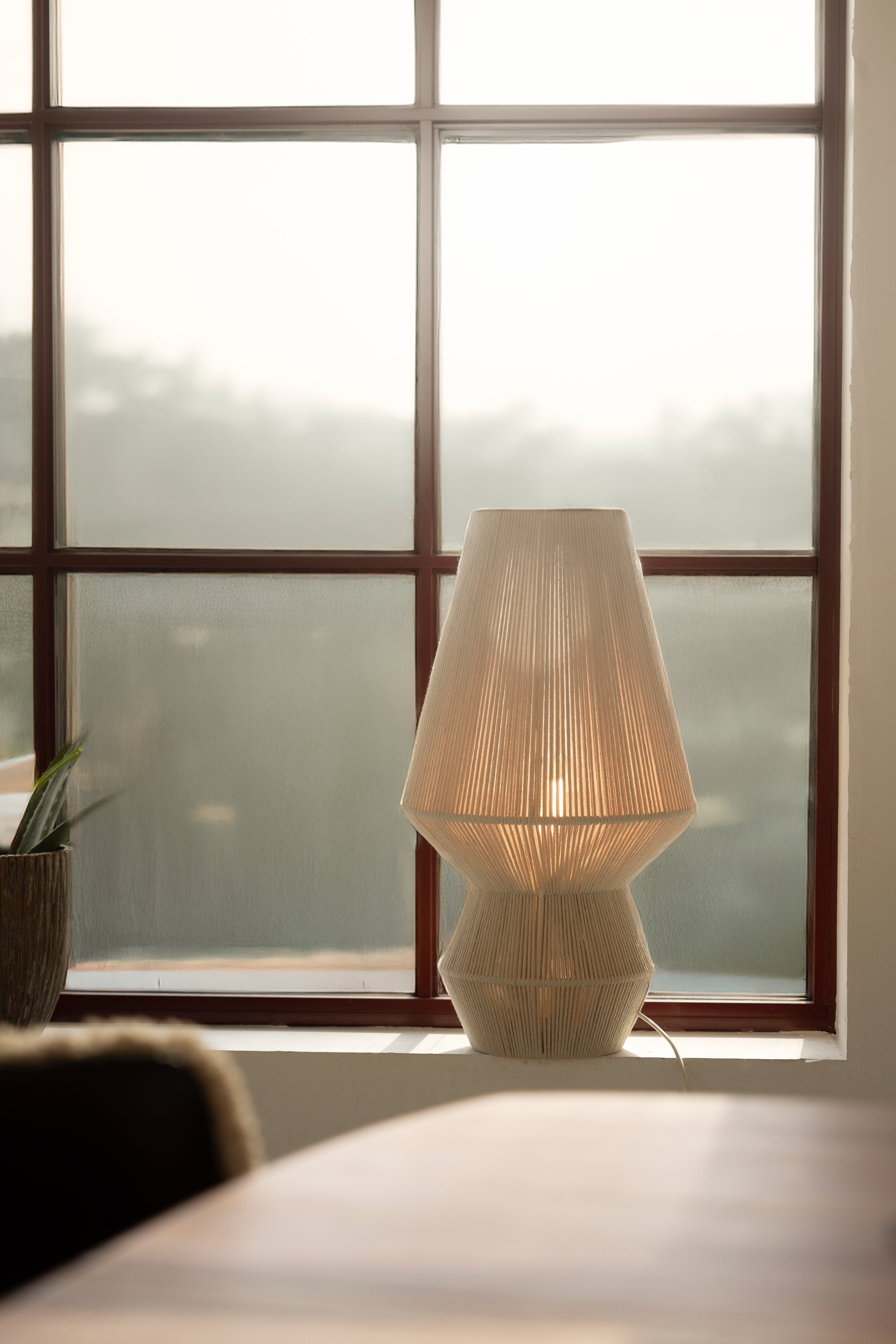 RAZZO bordslampa 1L 54cm Beige