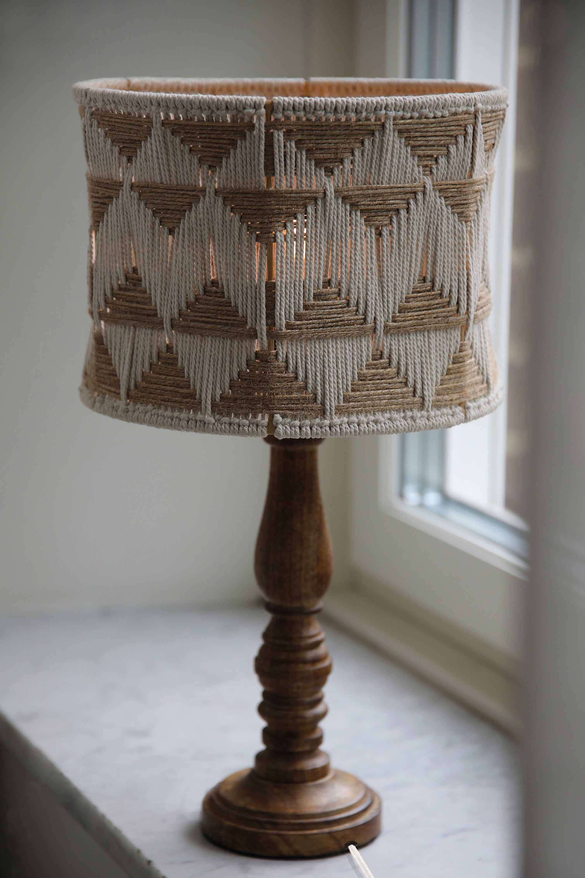 ANO bordslampa 1L 45cm Beige/Nougat/Brown