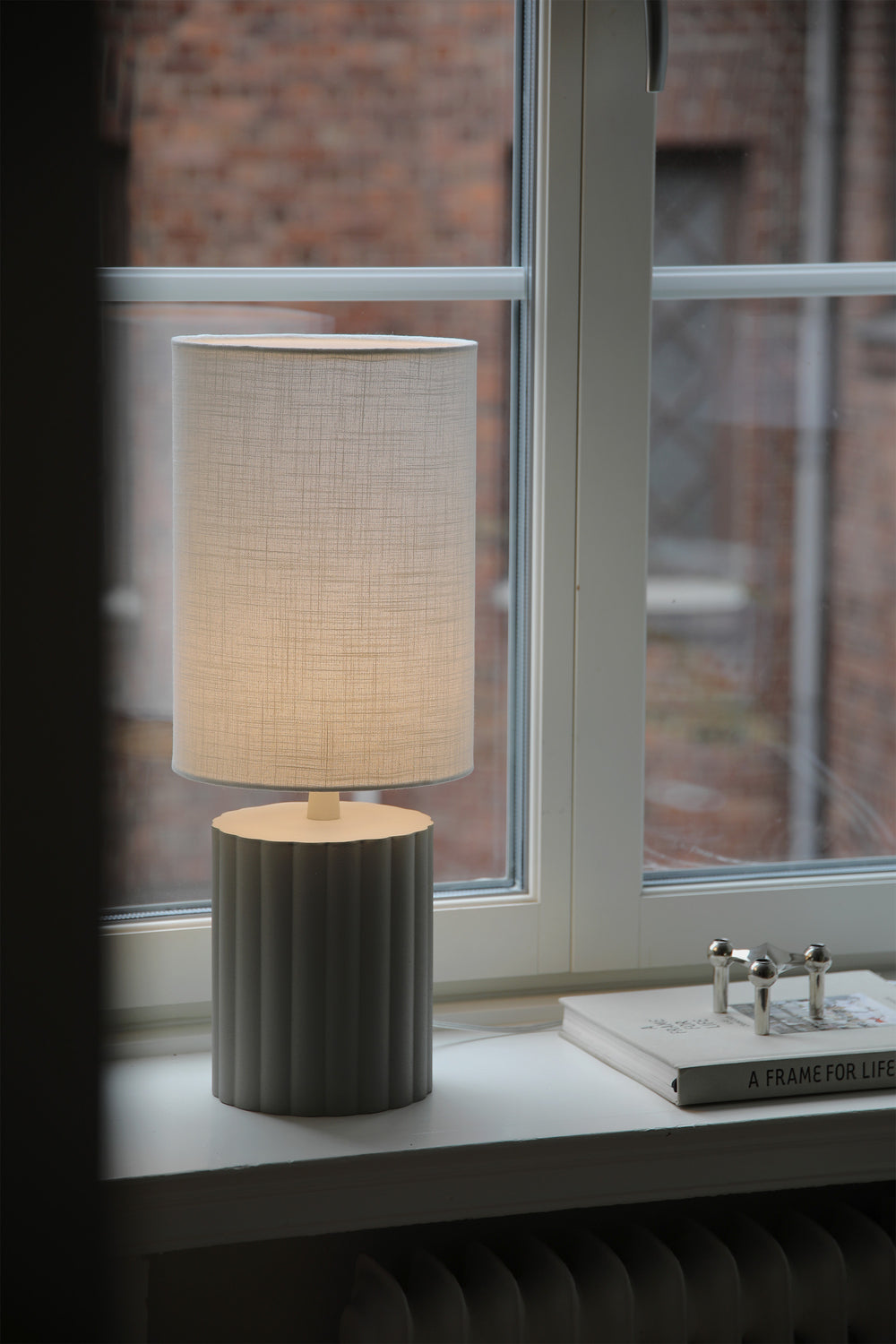 CAN pöytävalaisin 1L White/Grey